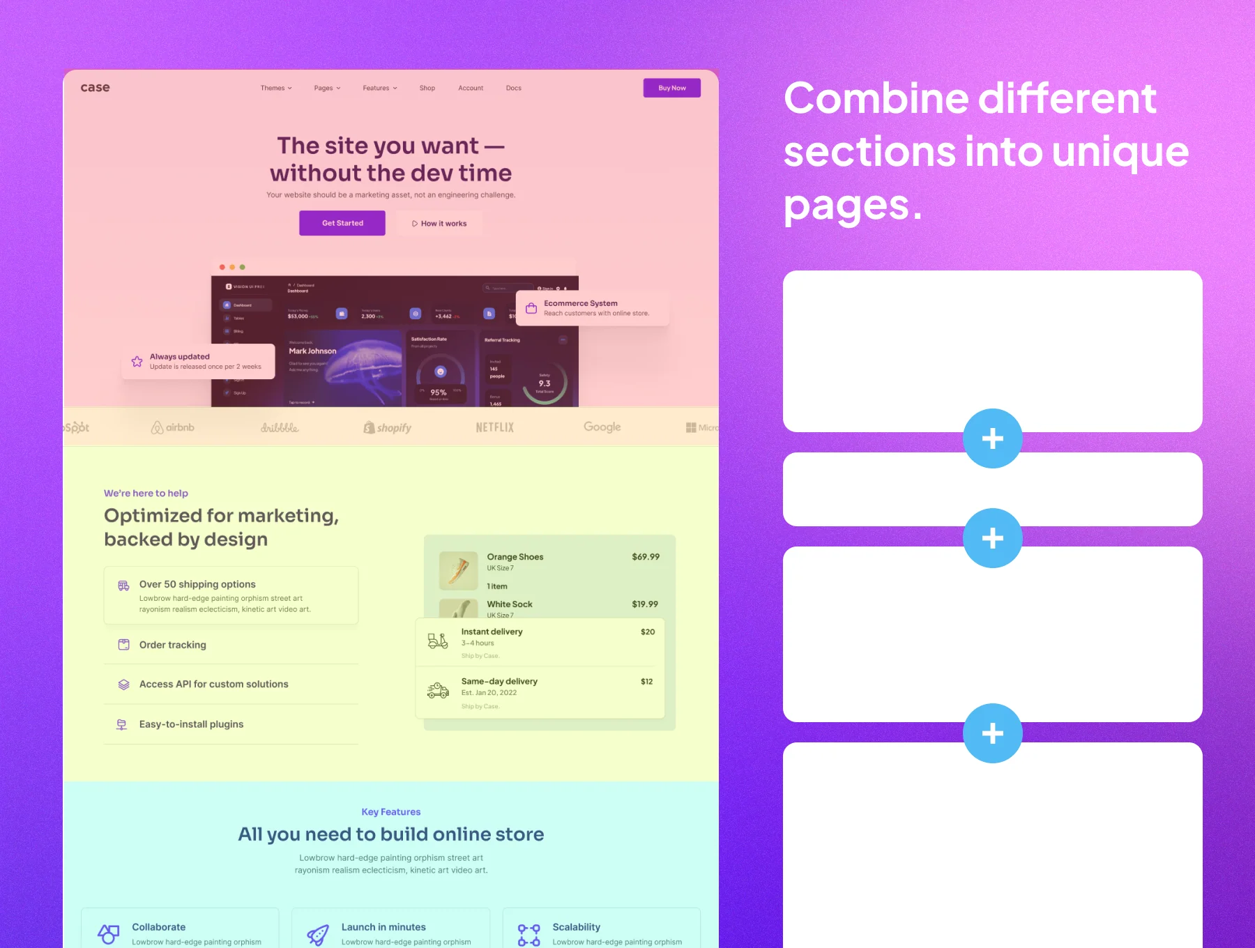 Case - Landing Page Template 5