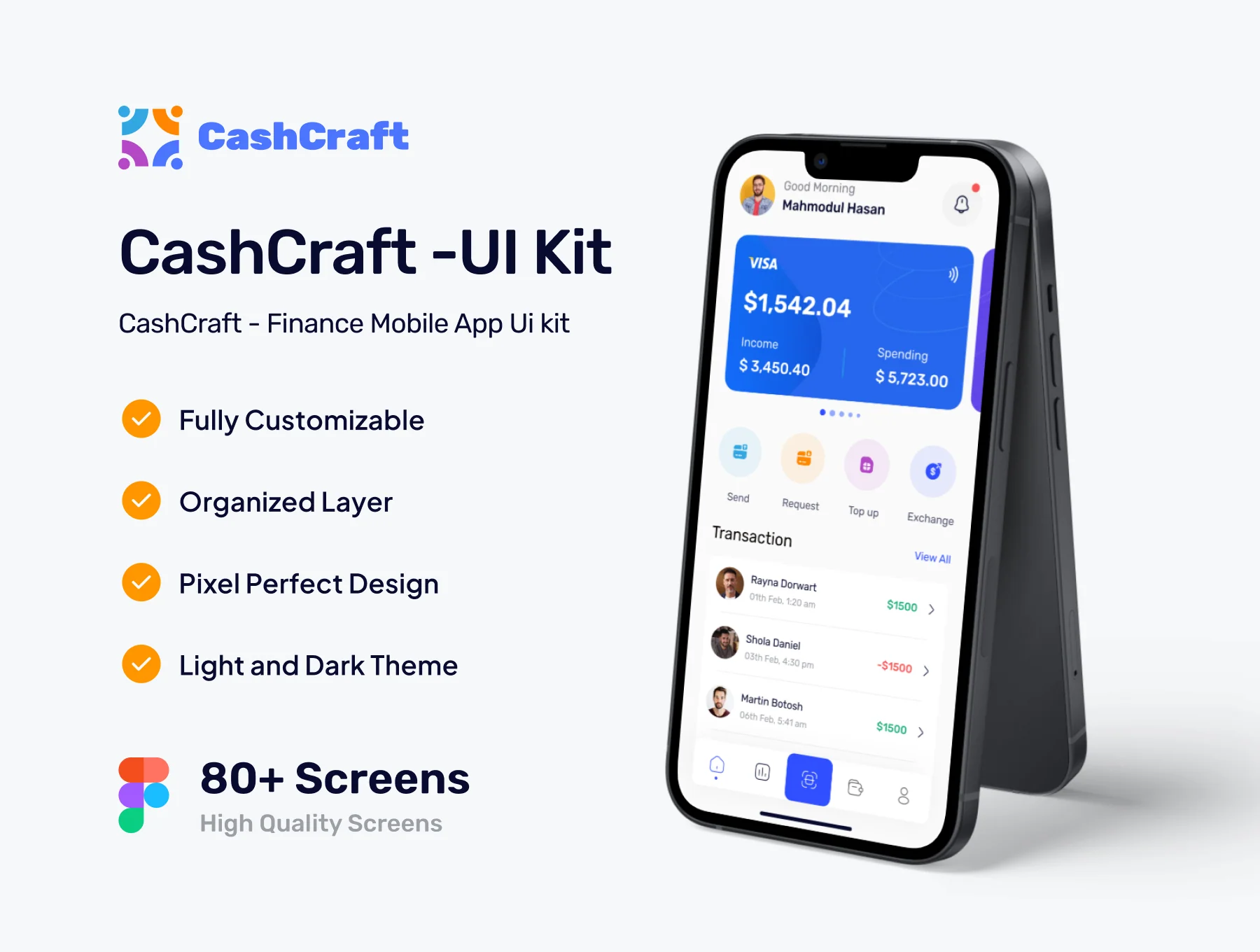 CashCraft - Finance Mobile App