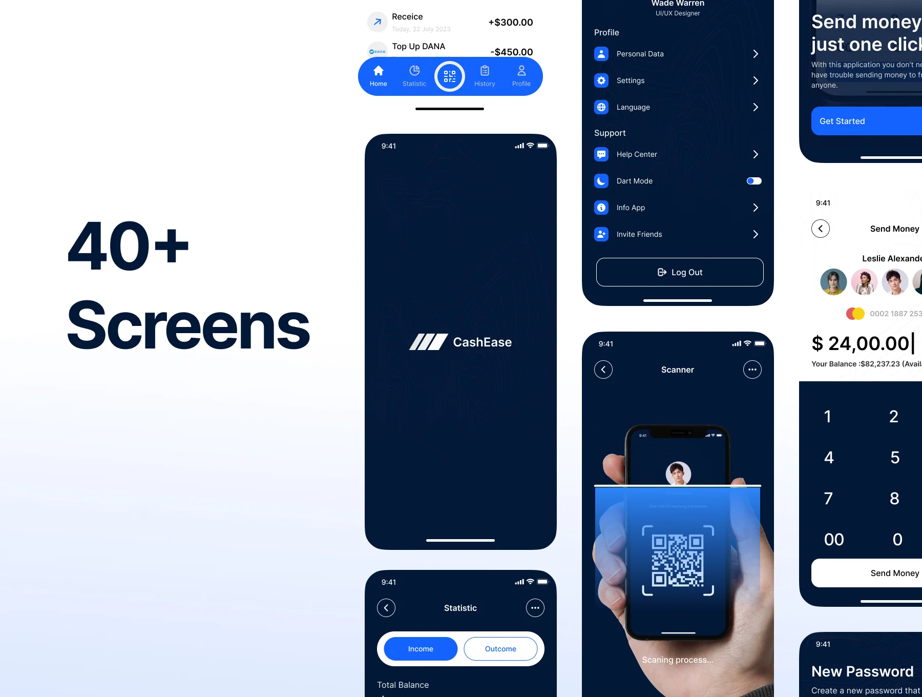 CashEase - Digital Payment App UI Kit 5