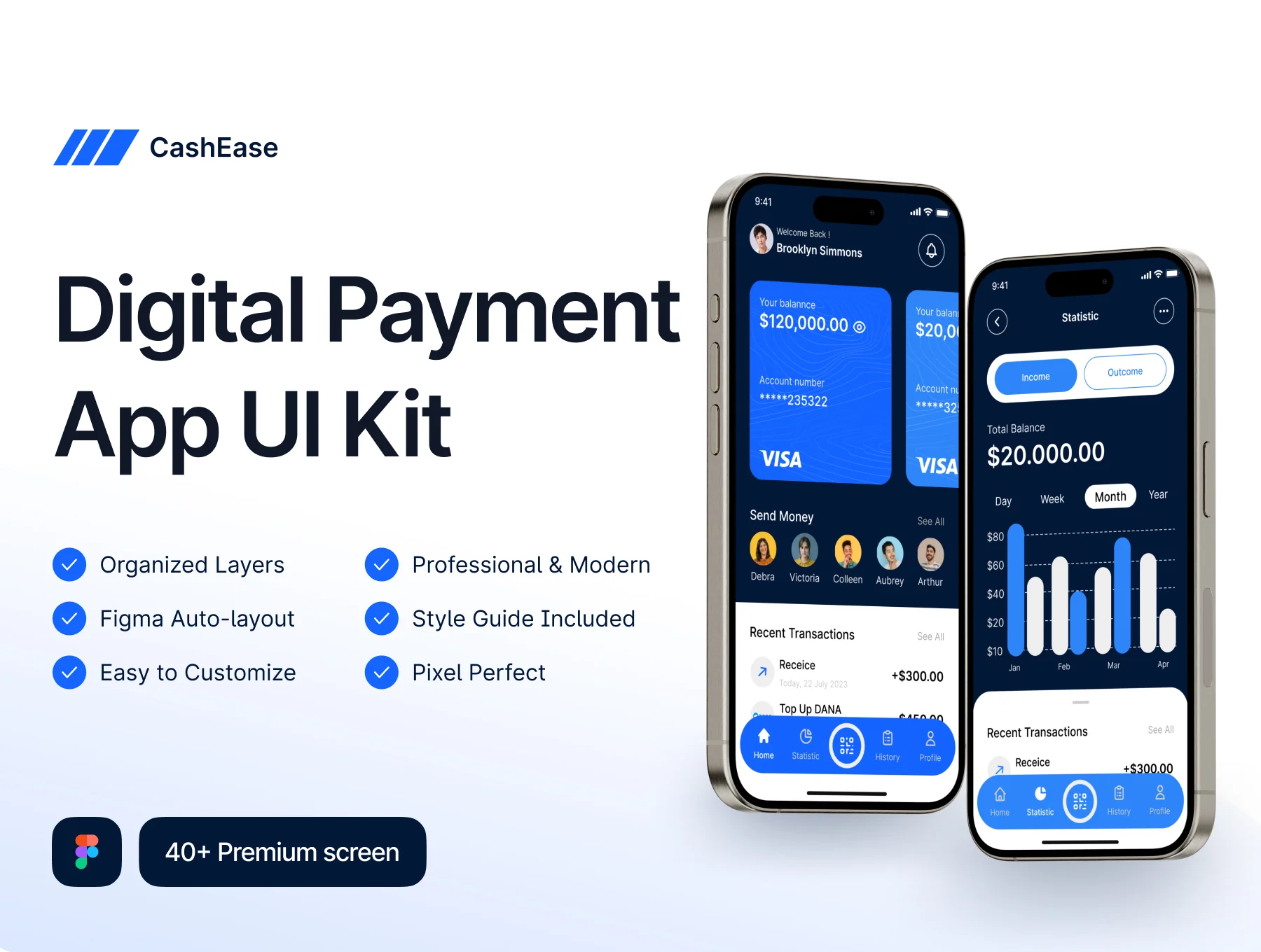 CashEase - Digital Payment App UI Kit 6