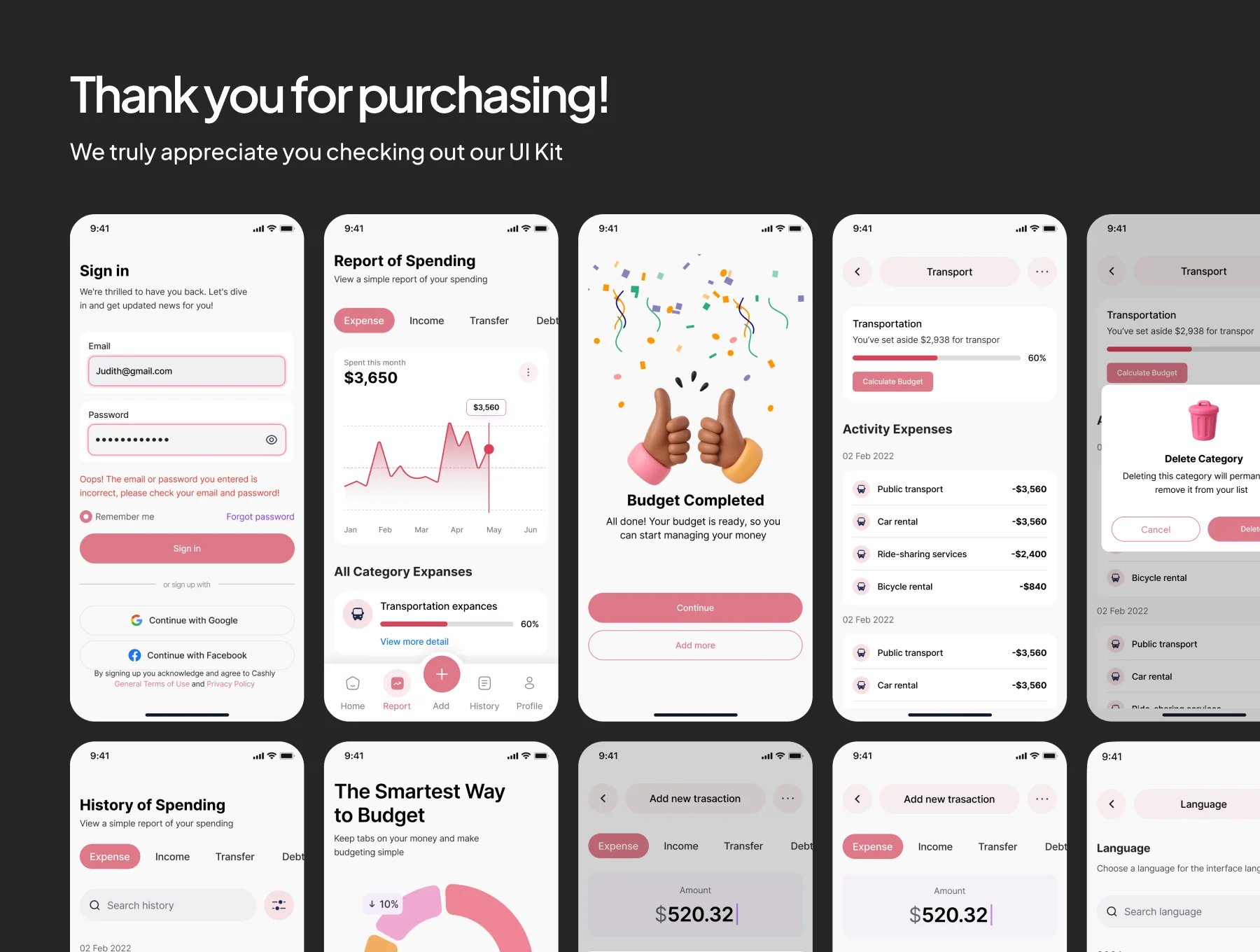 Cashly – Expense & Budget Manager 8