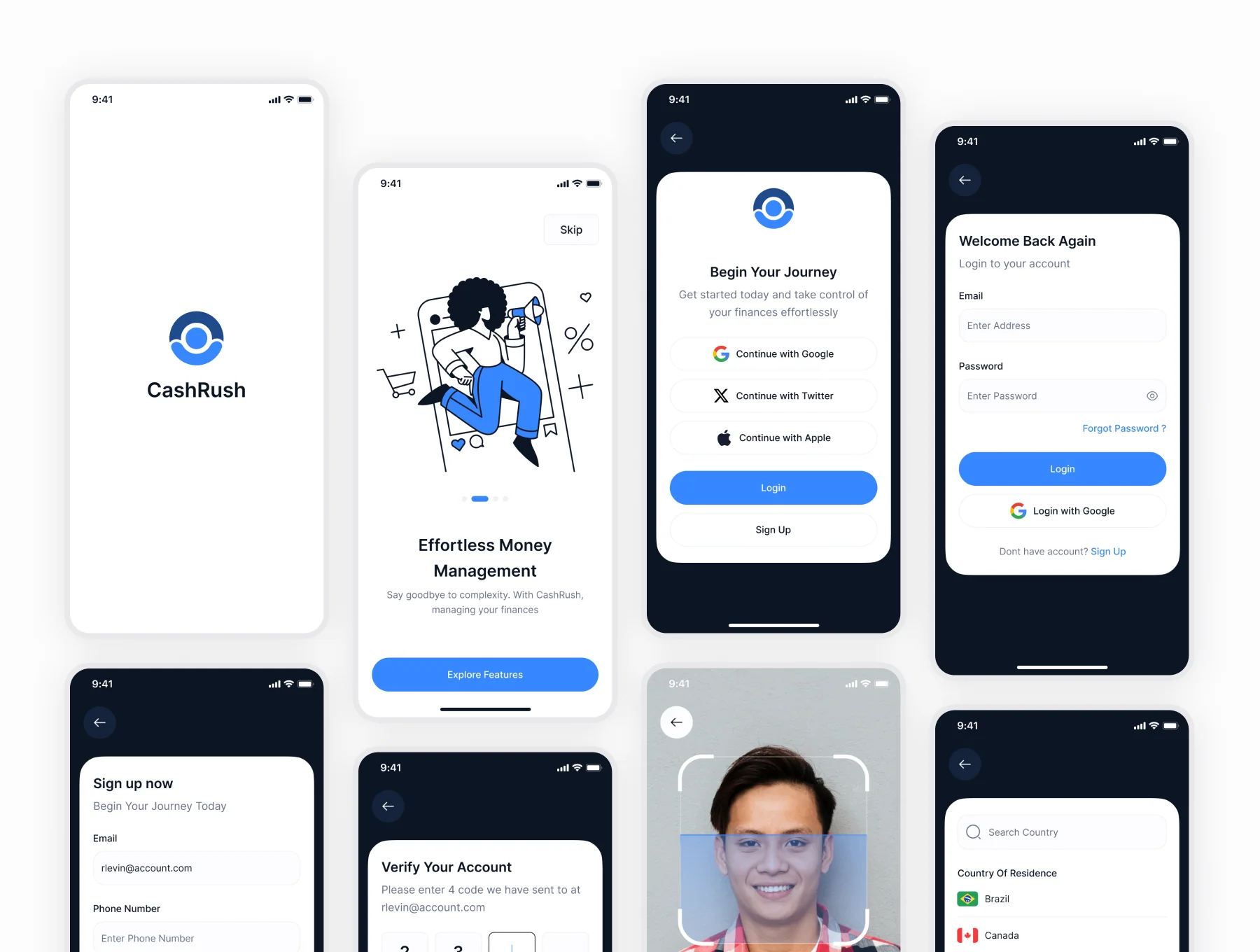 CashRush - Fintech App UI Kit 5