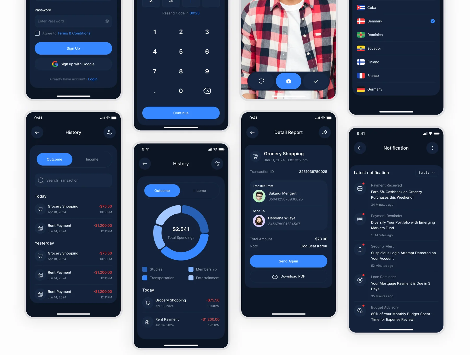 CashRush - Fintech App UI Kit 7