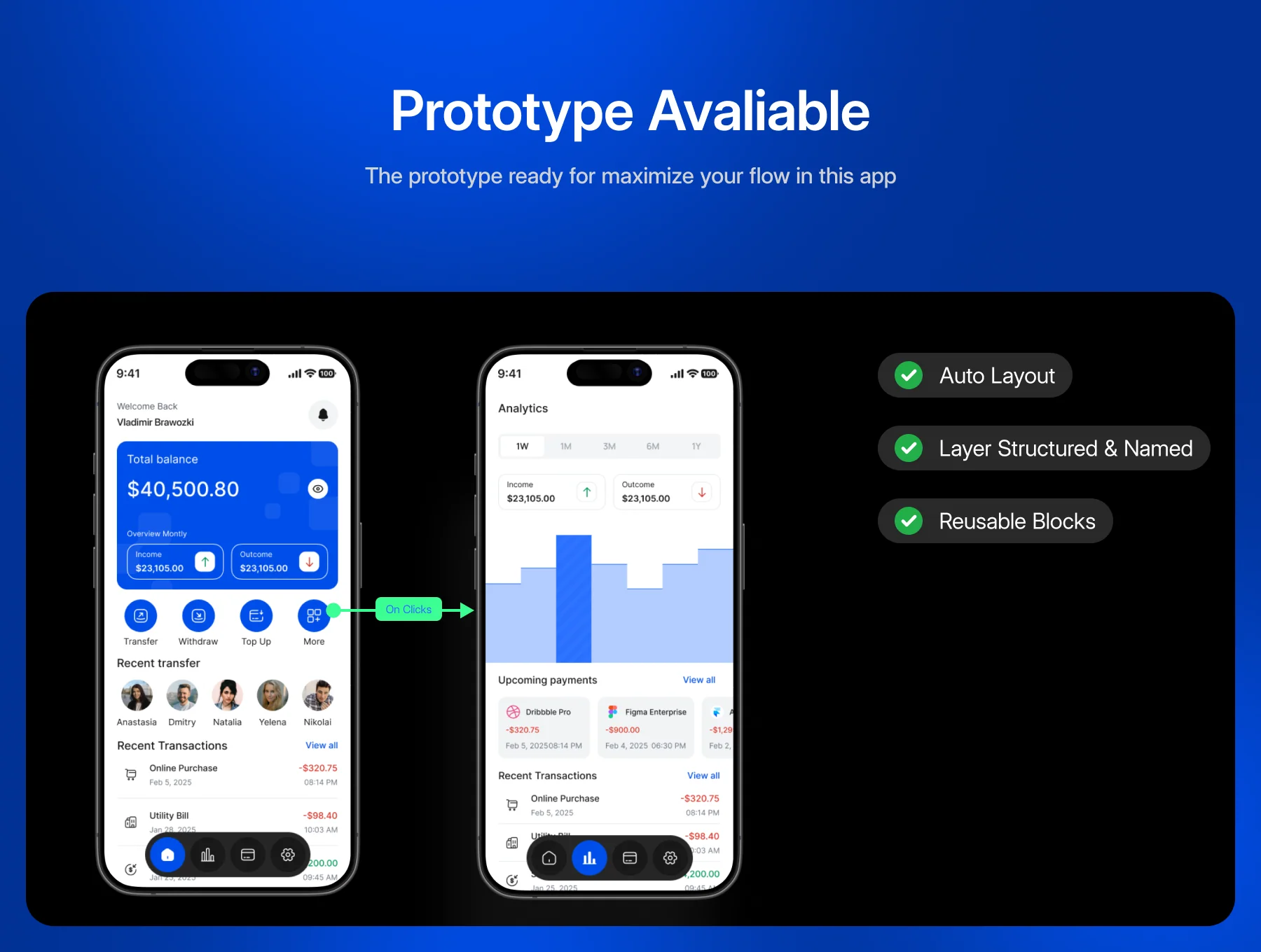 Cashvio - Finance Mobile UI Kit 6