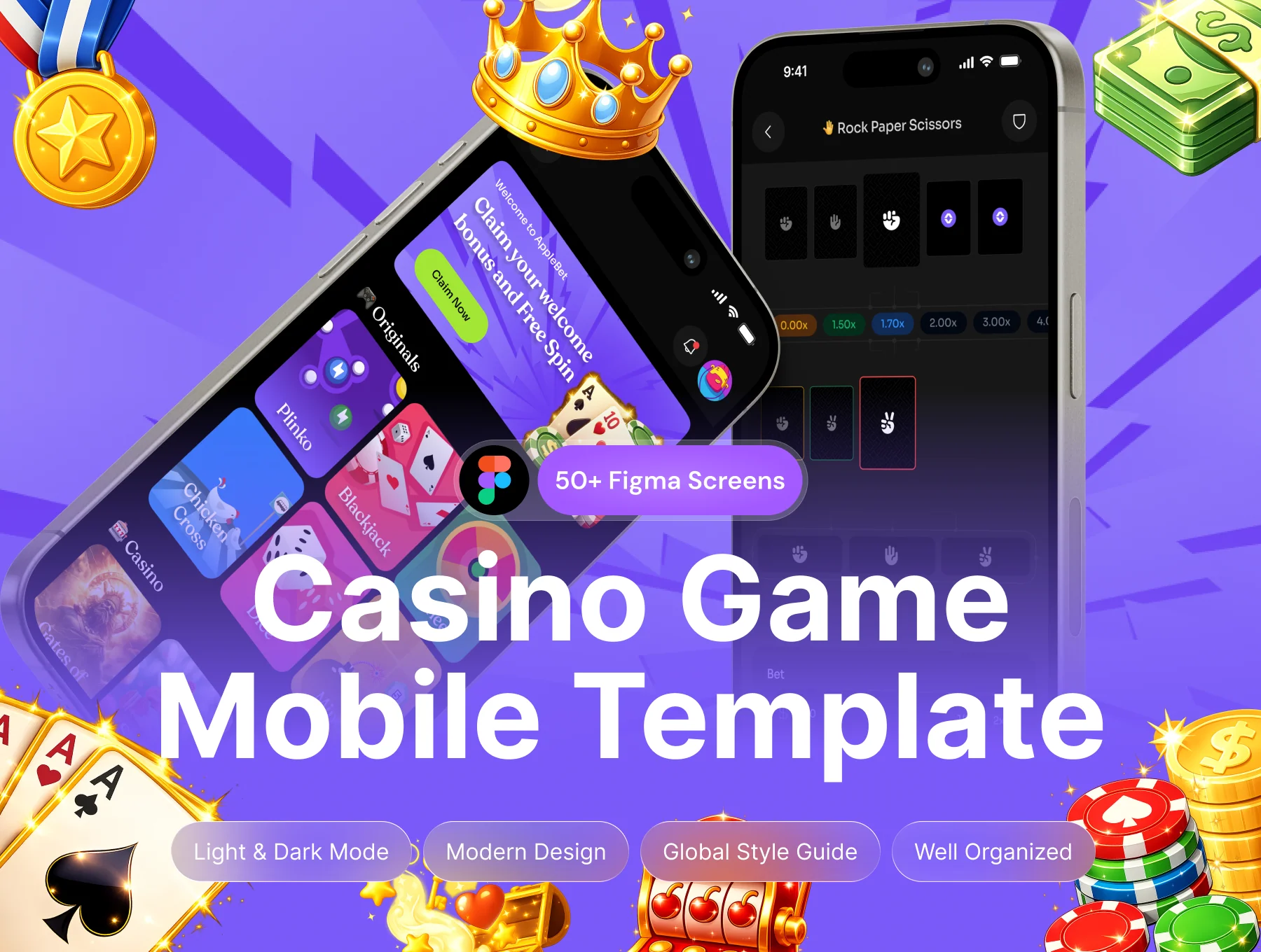 Casino & Sports Betting App UI