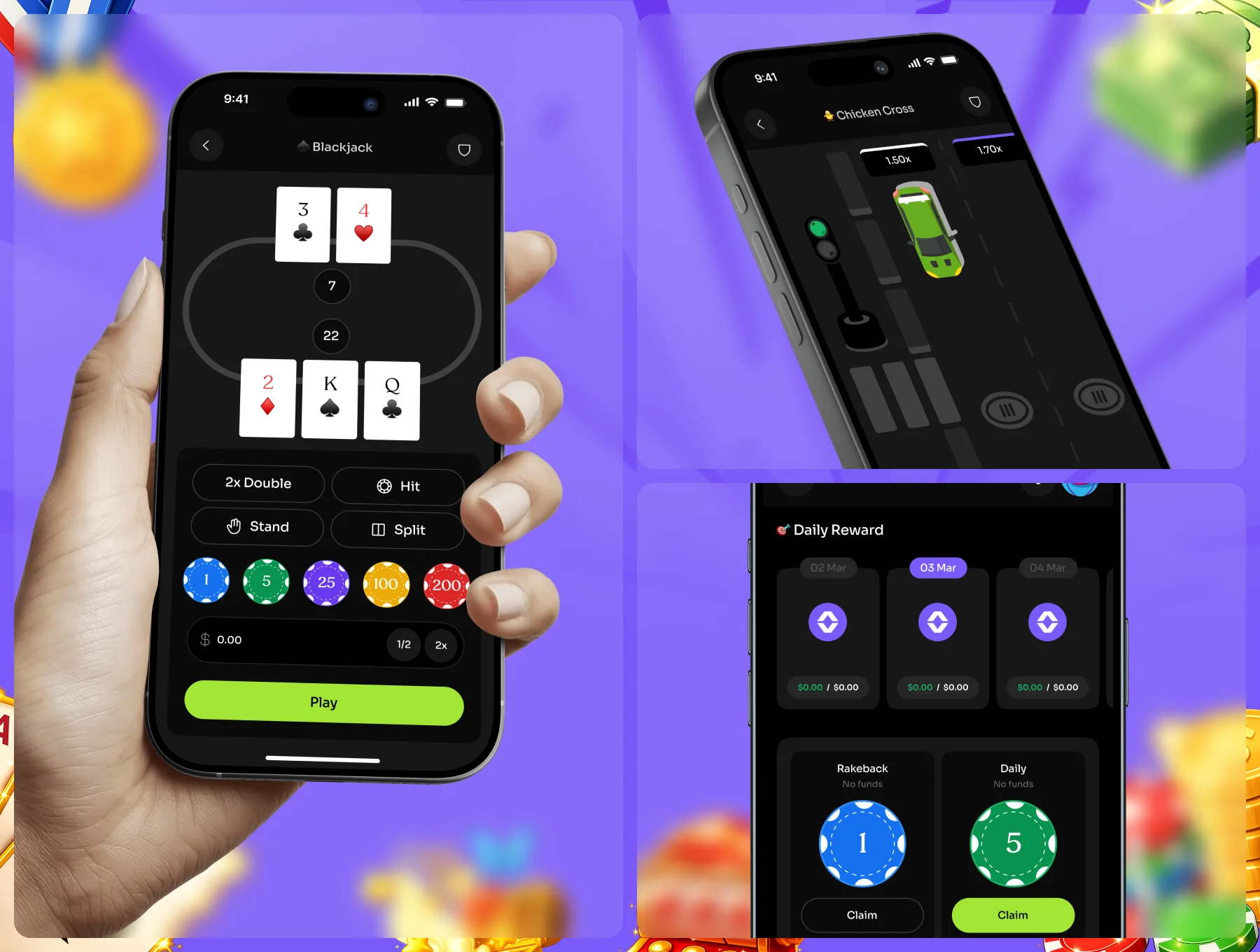 Casino & Sports Betting App UI 3