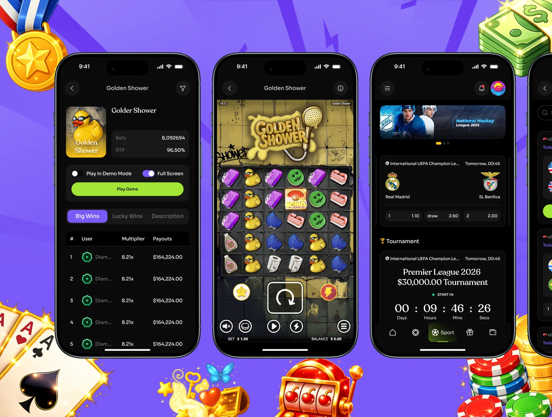 Casino & Sports Betting App UI 6