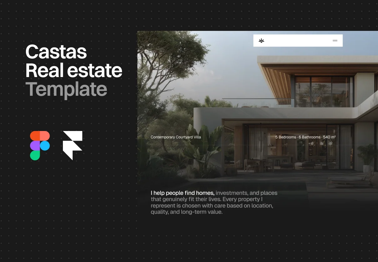 Castas - Premium real estate template