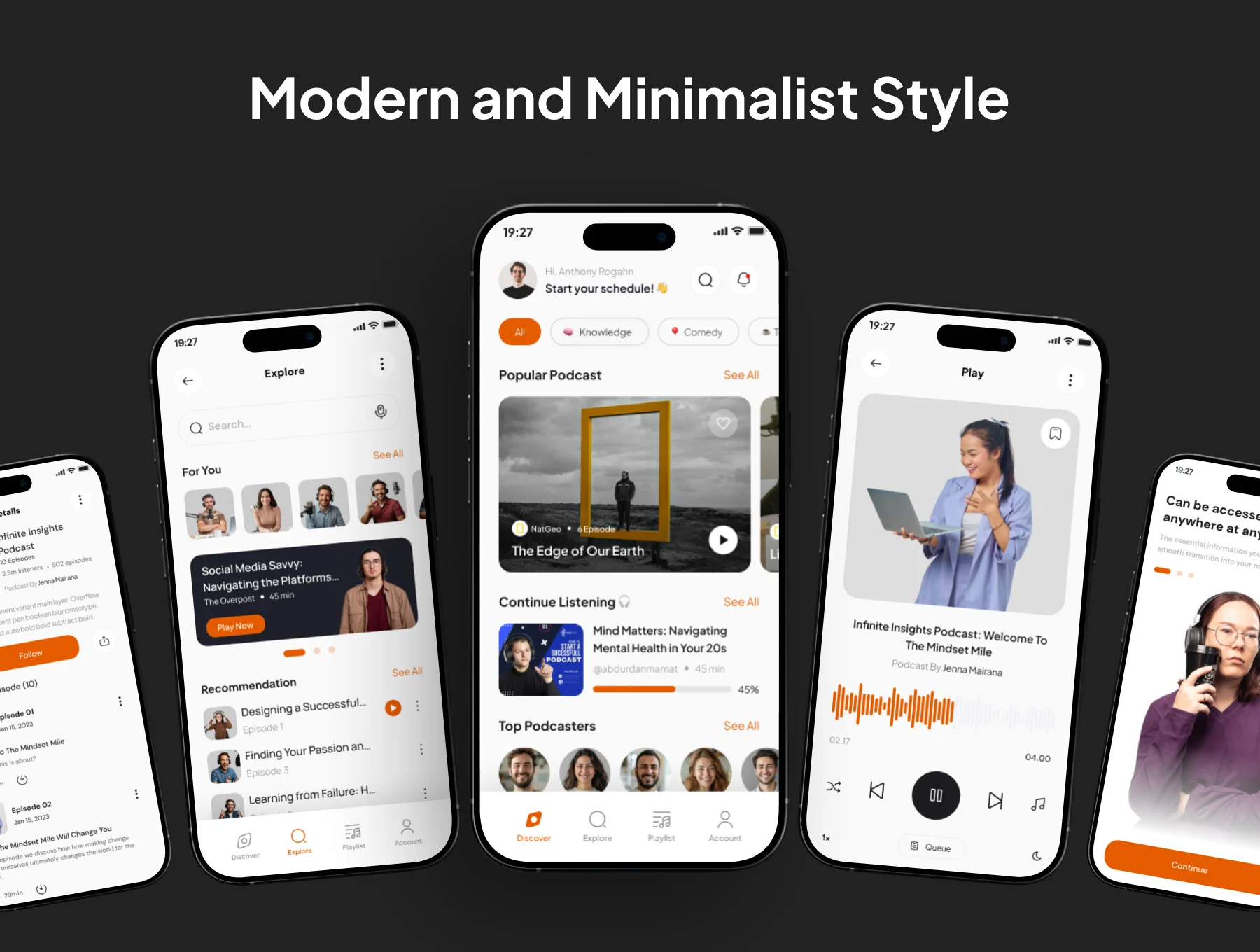 Castify - Podcast App IOS UI Kits 4