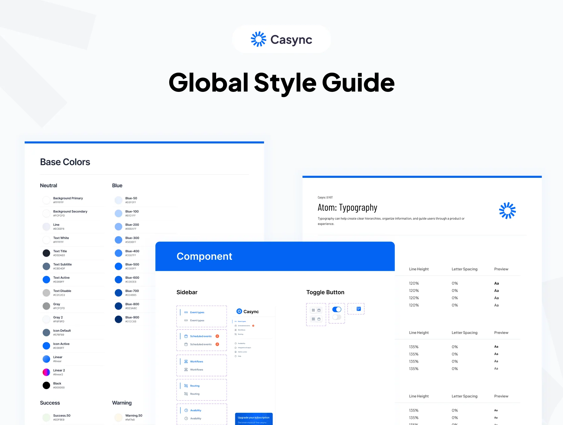 Casync - Scheduling Appointments Dashboard UI KIT 3