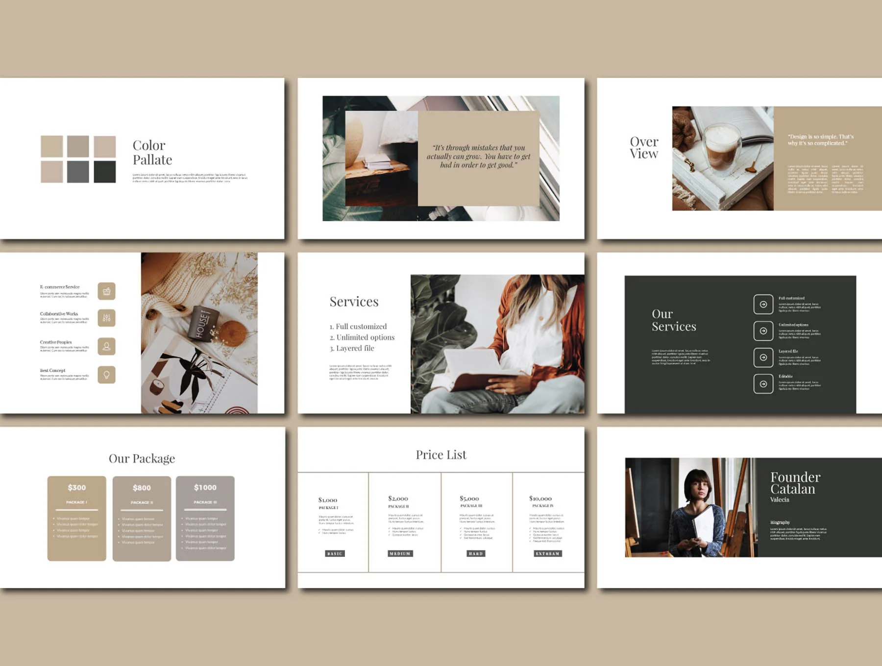 Catalan - PowerPoint Template 5