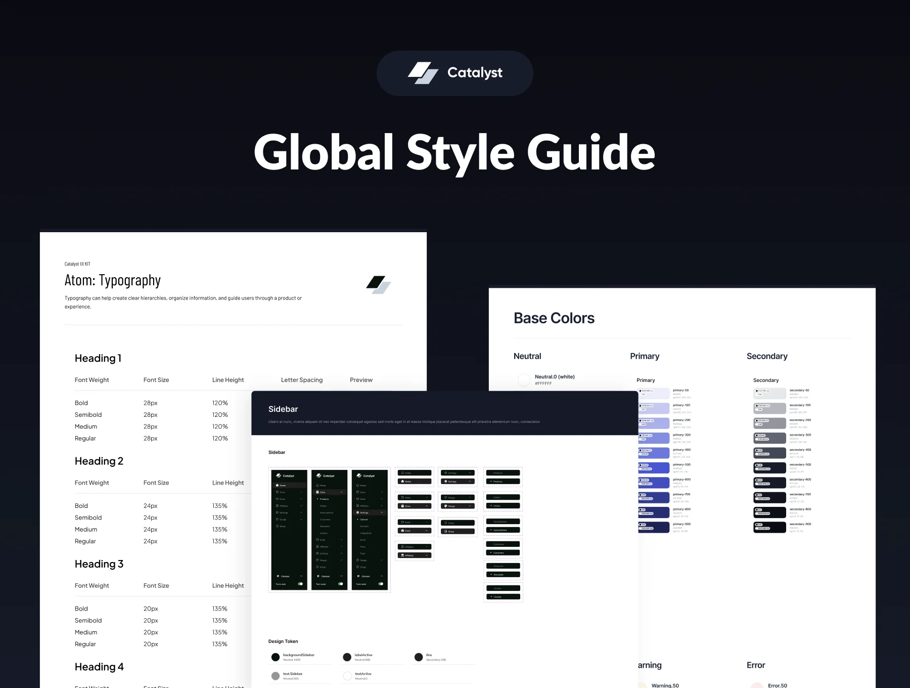 Catalyst - CRM Sales Dashboard App UI Kit 3