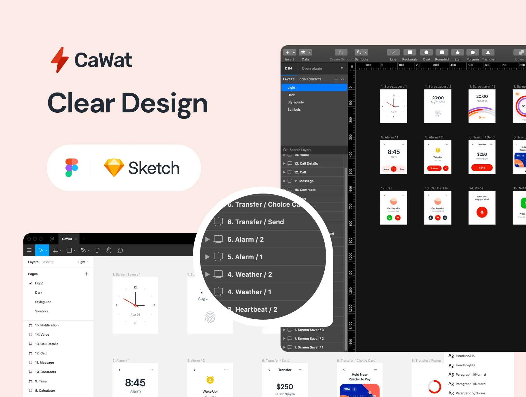 CaWat WatchOS UI Kit 5