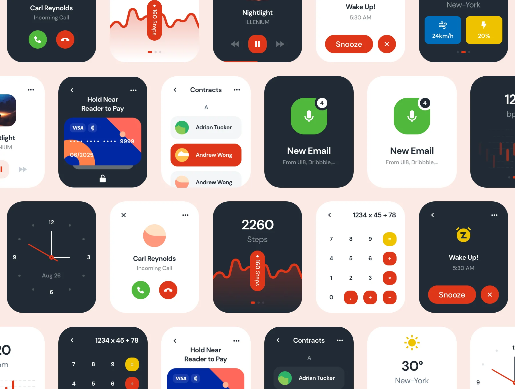 CaWat WatchOS UI Kit 6