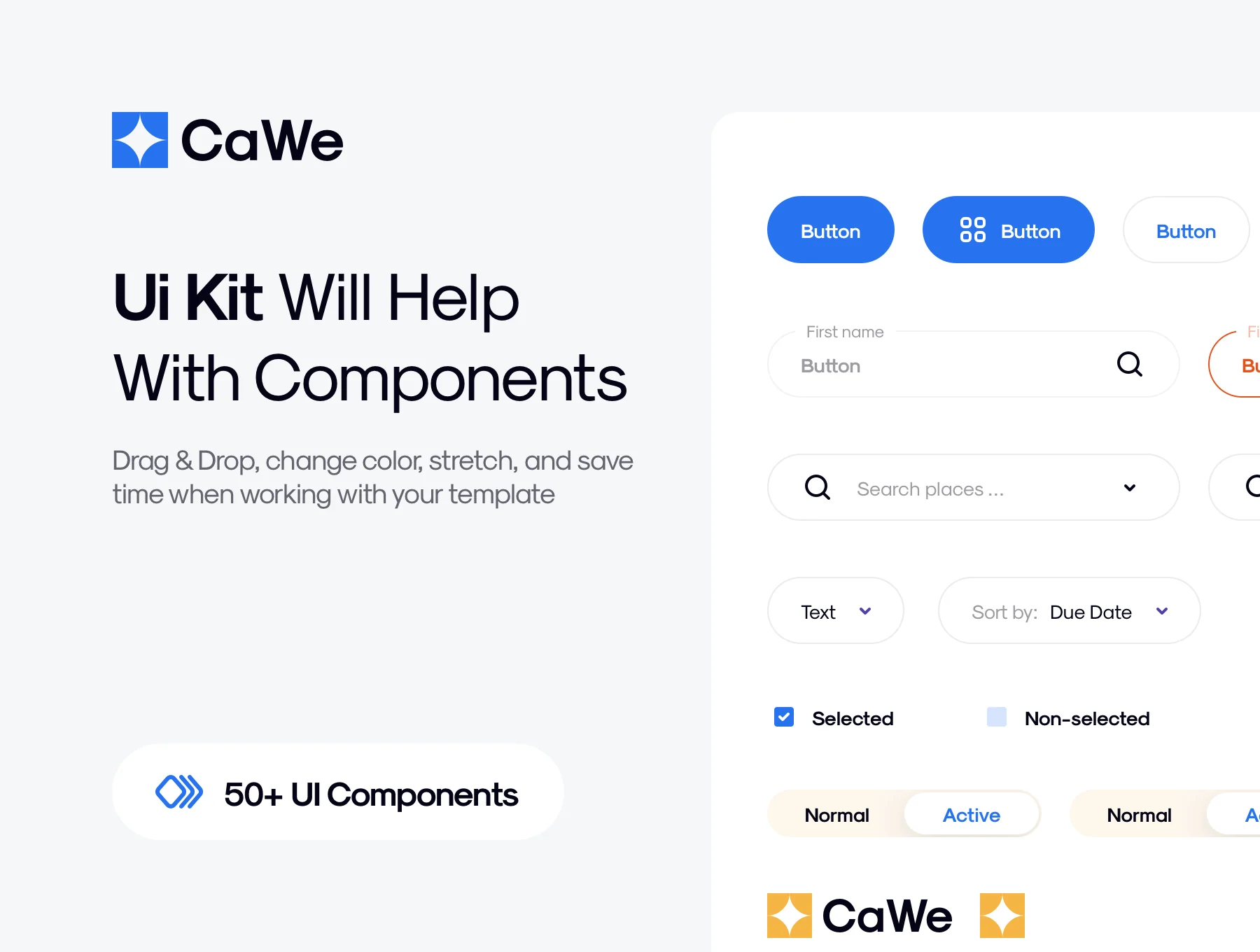 CaWe Dashboard UI Kit 5