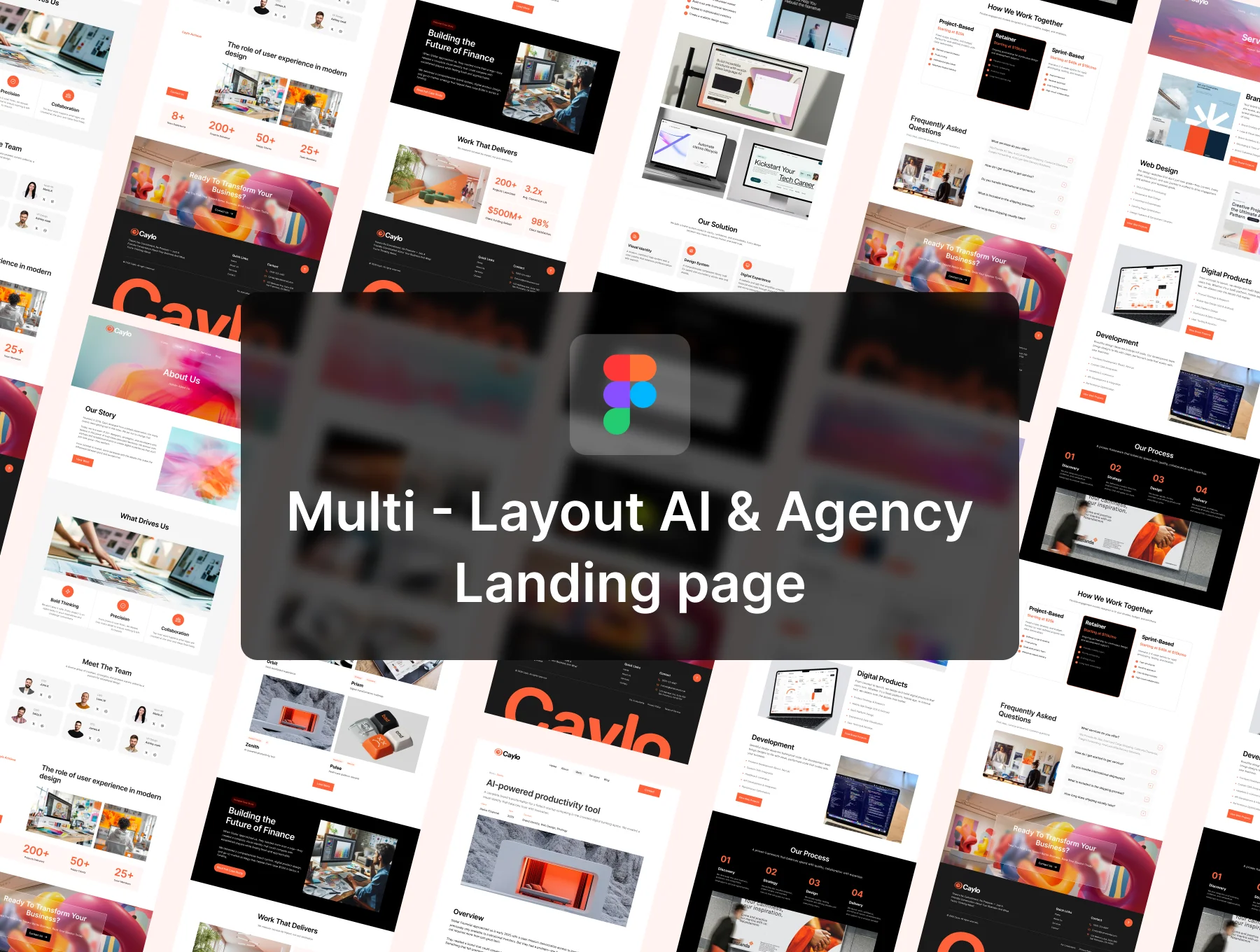 Caylo - Creative Design Agency Website Template 2