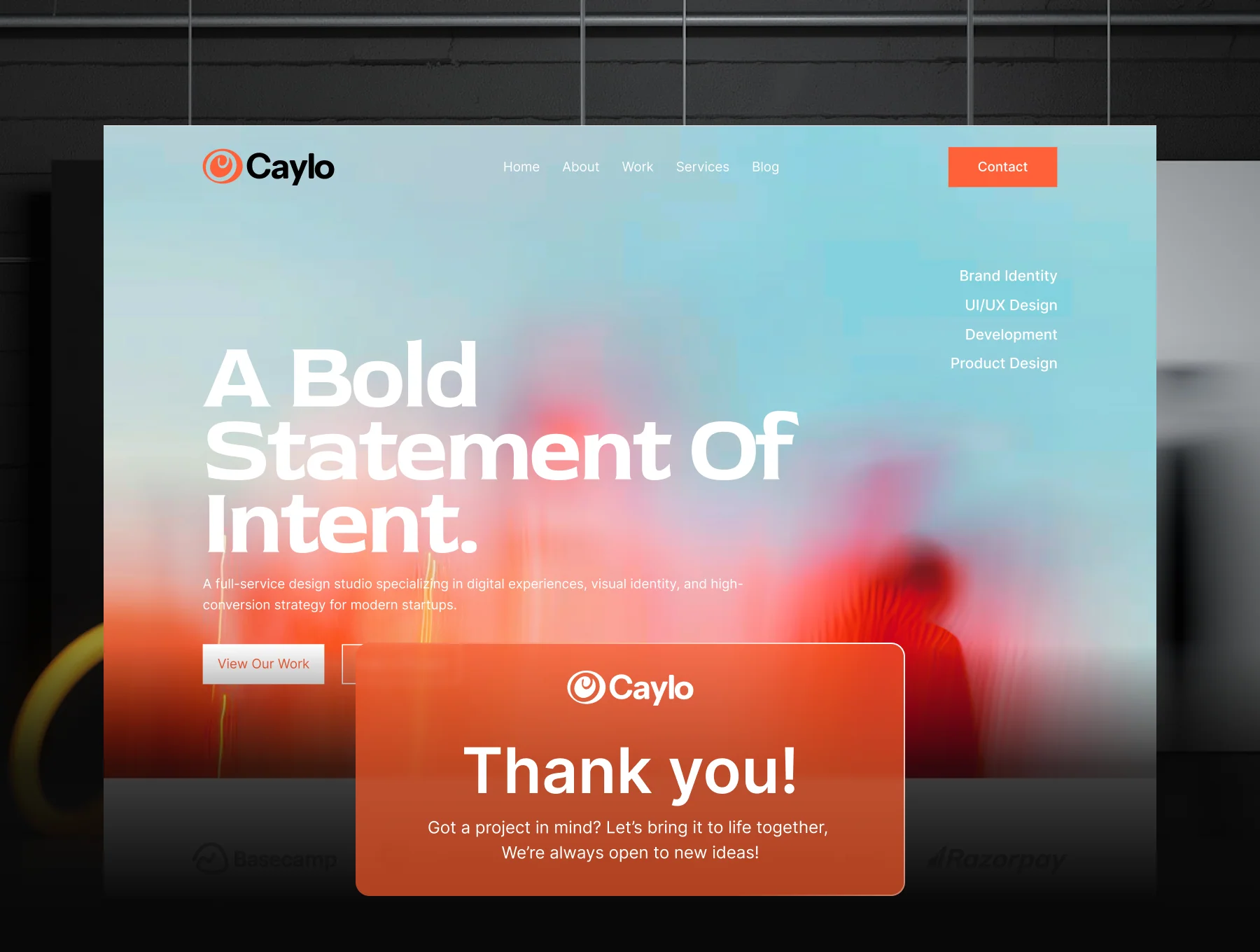Caylo - Creative Design Agency Website Template 6