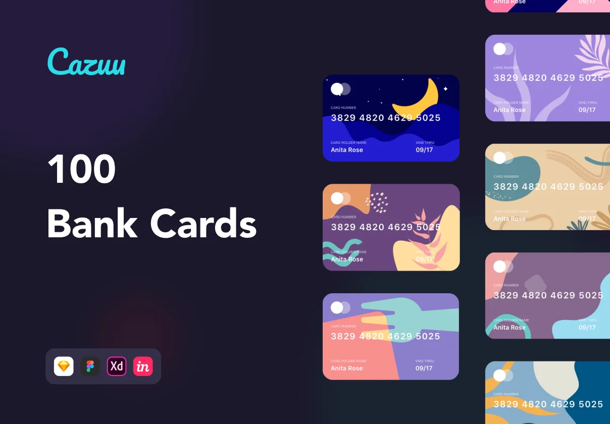 Cazuu - 100 Bank Cards