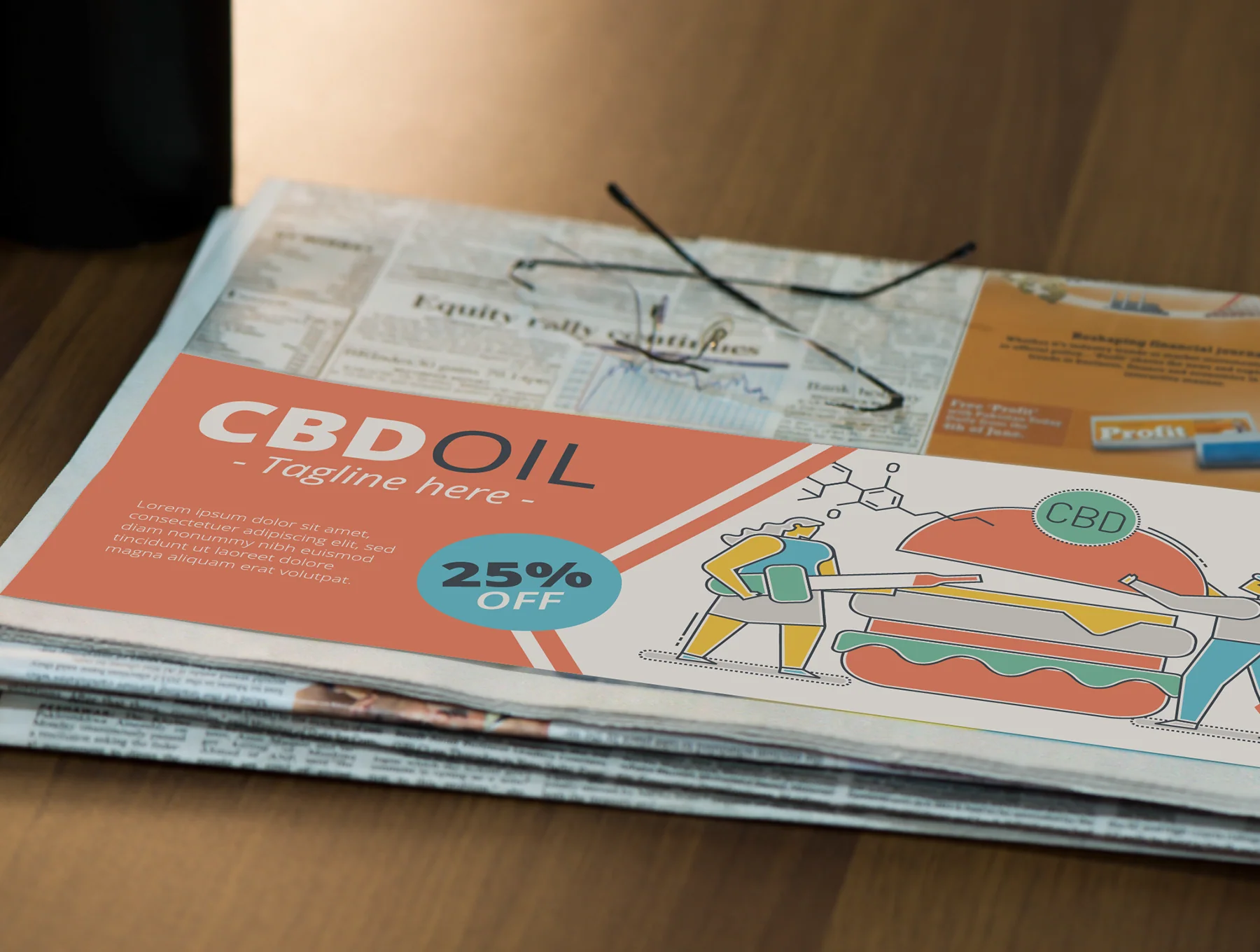 CBD Oil Illustrations 6