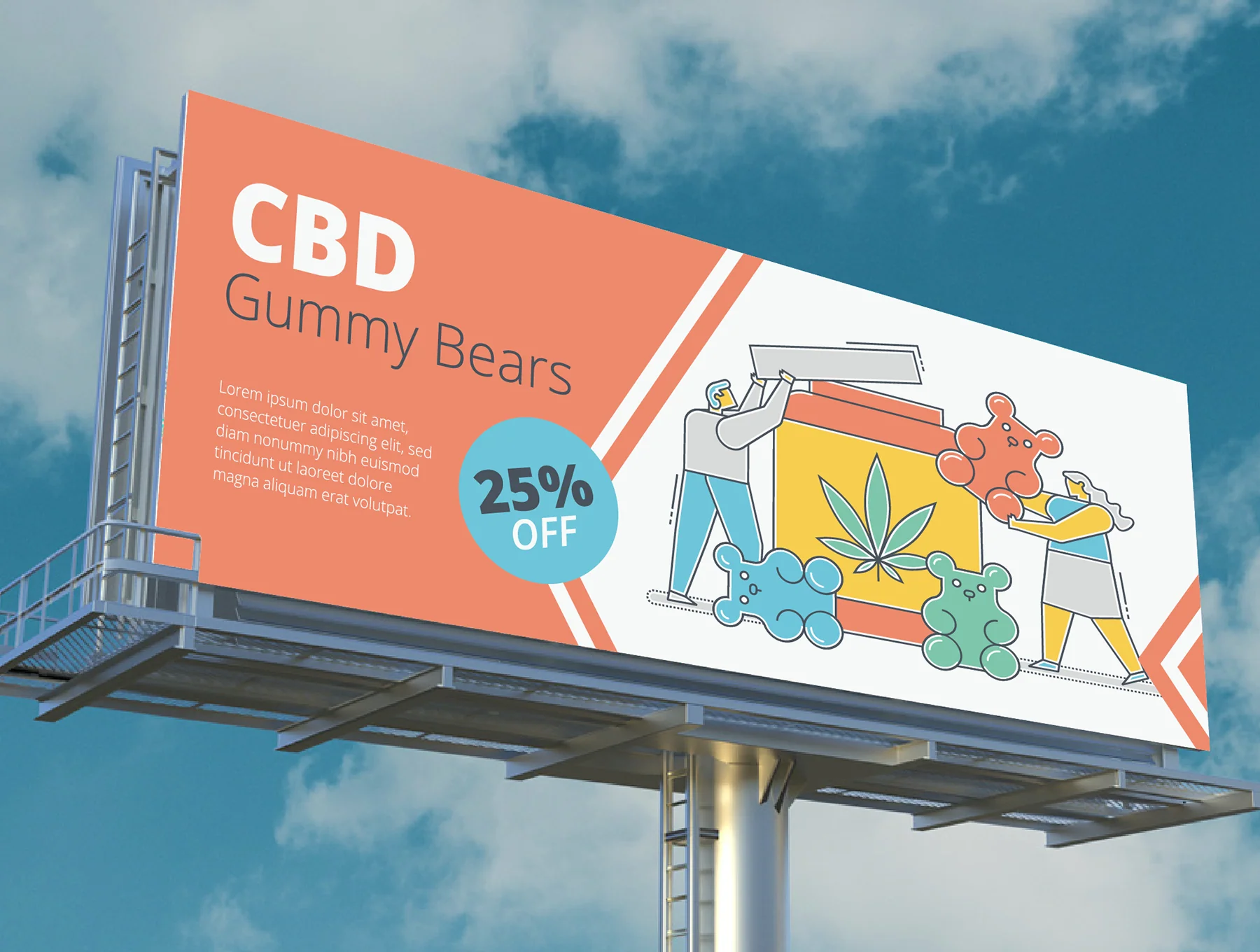 CBD Oil Illustrations 7