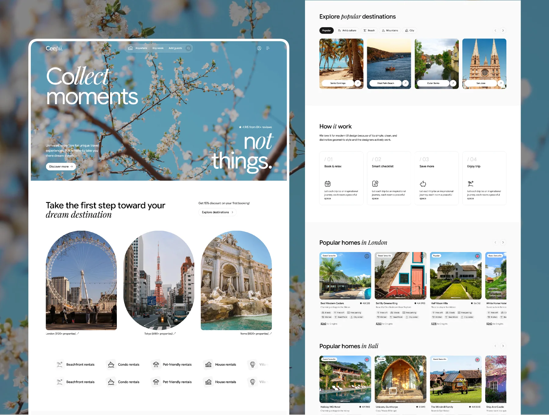 Ceepii — Travel Booking React NextJs Template 3