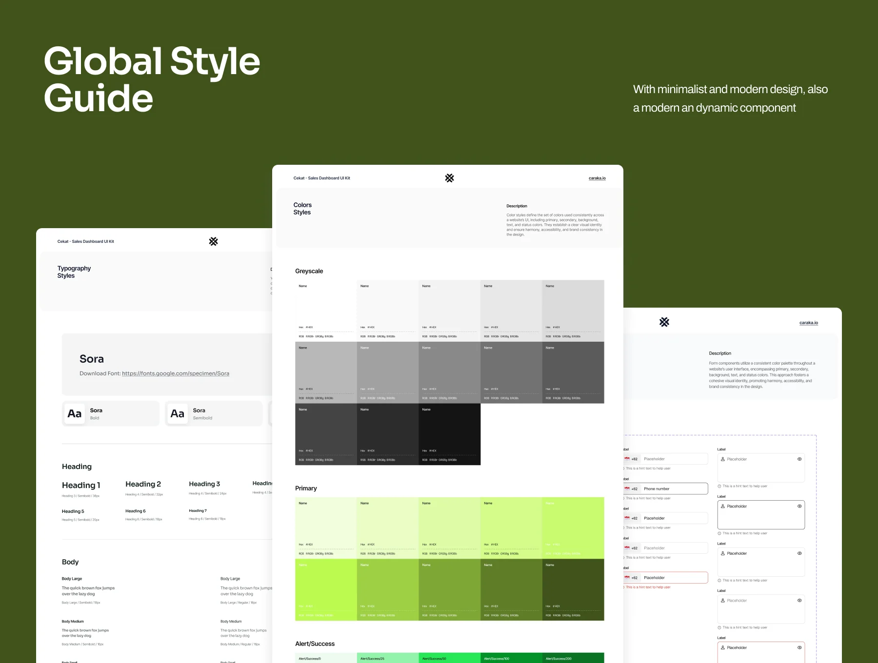 Cekat - Sales Dashboard UI Kit 3