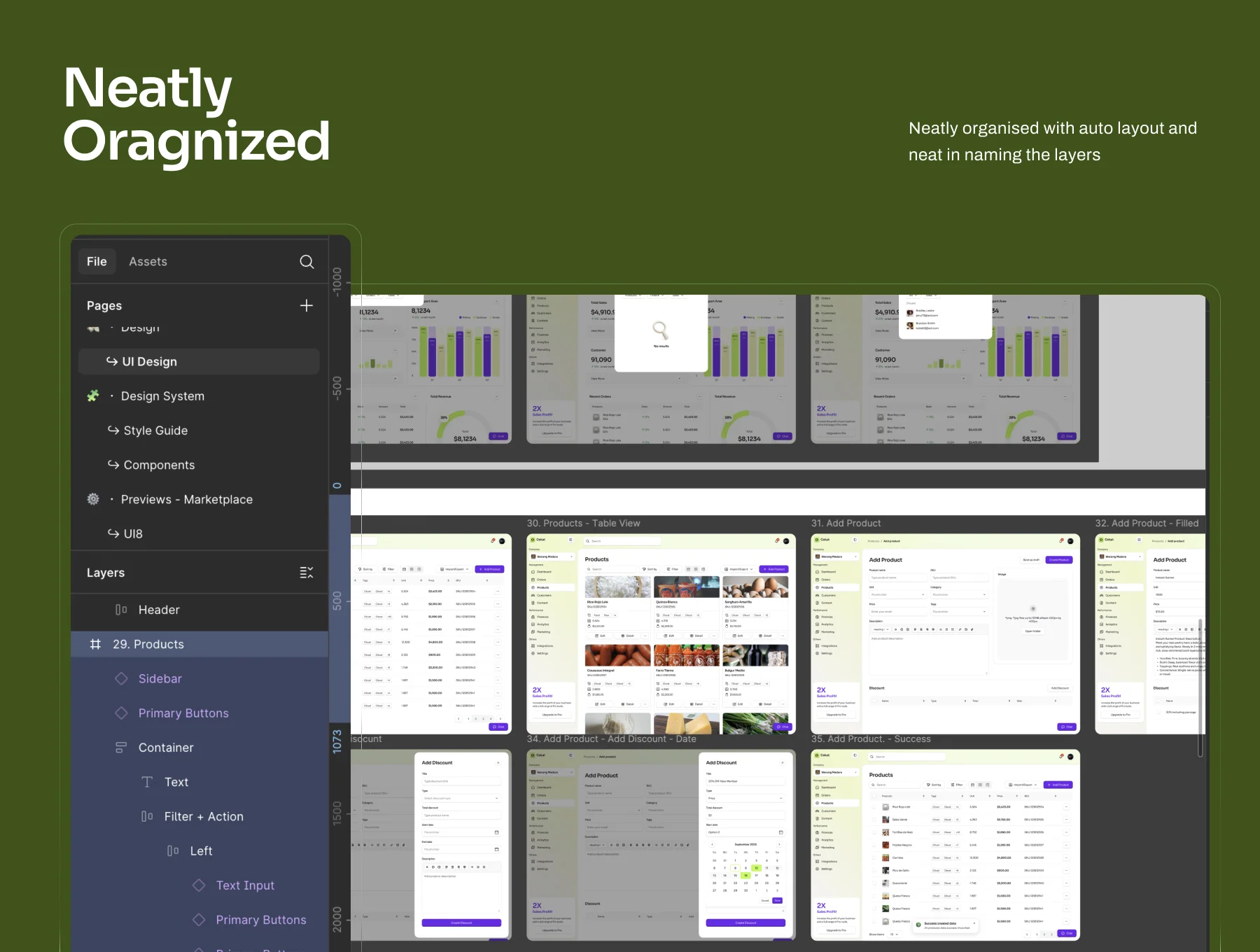 Cekat - Sales Dashboard UI Kit 4