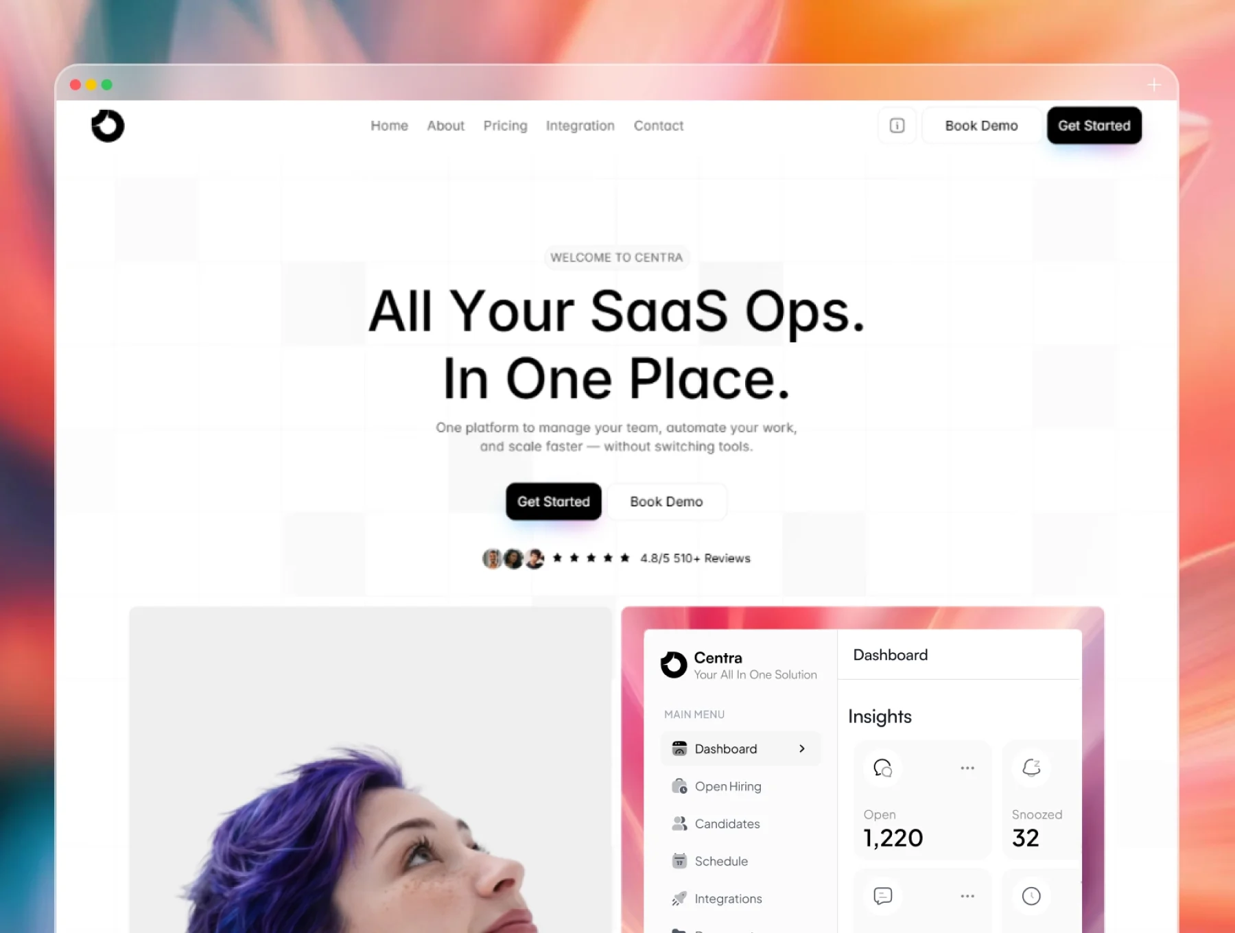 Centra — All-in-One SaaS Operations Platfor