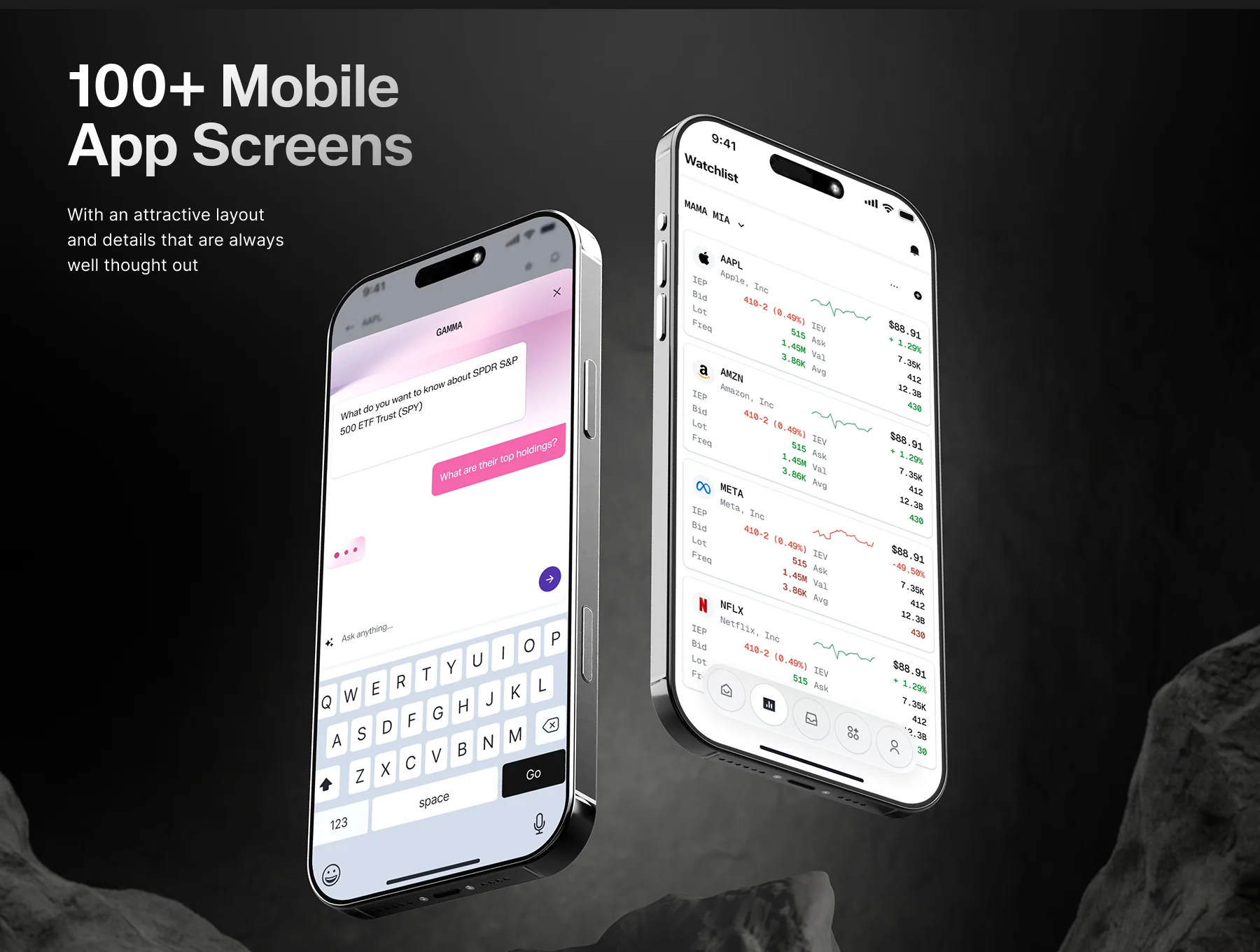 Cepeq — Stock Finance App UI Kit 5