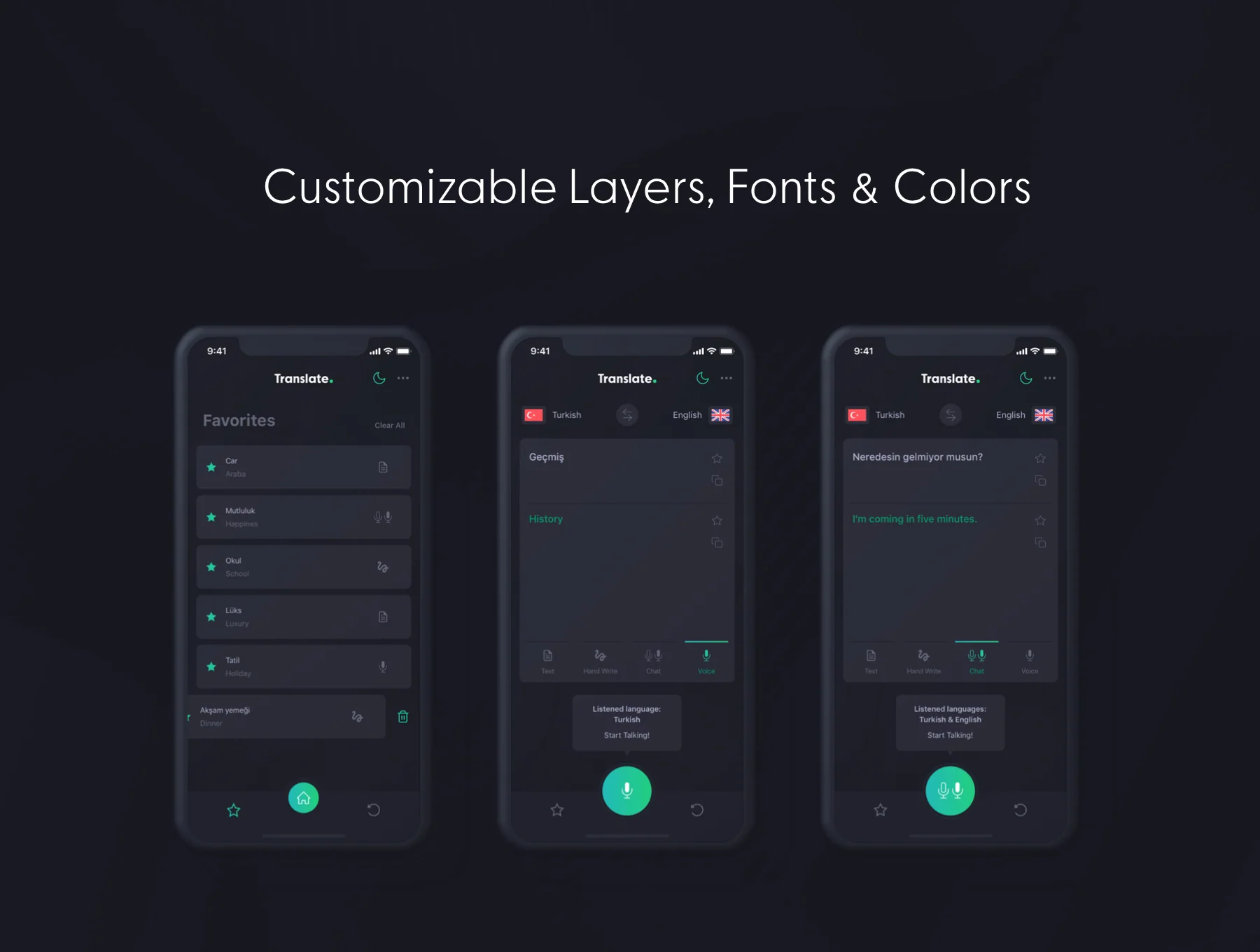 Cevy Translate Mobile App Ui Kit 4