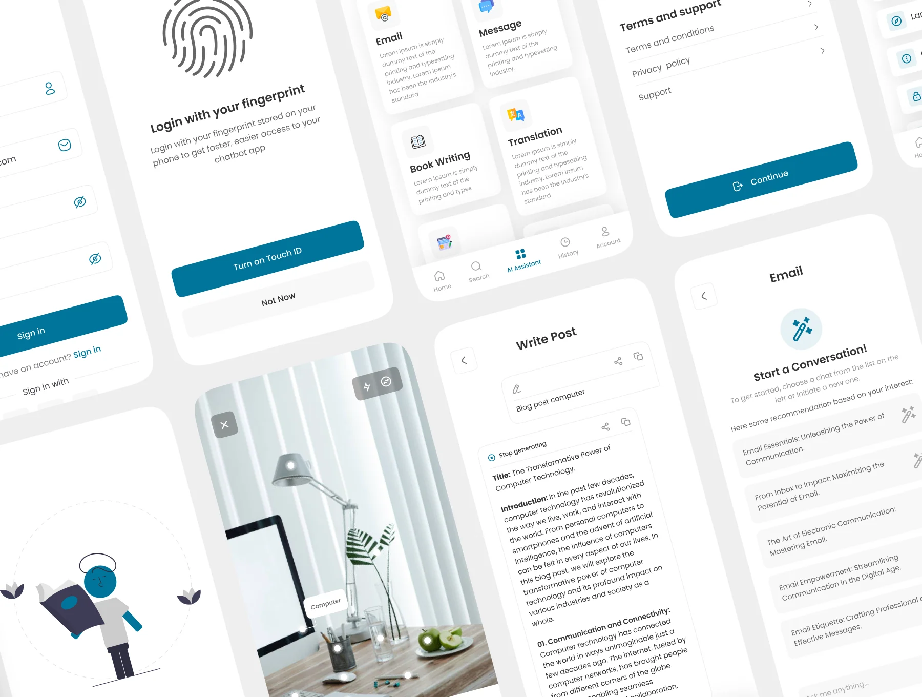 Chaatt –Chatbot App UI Kit 6