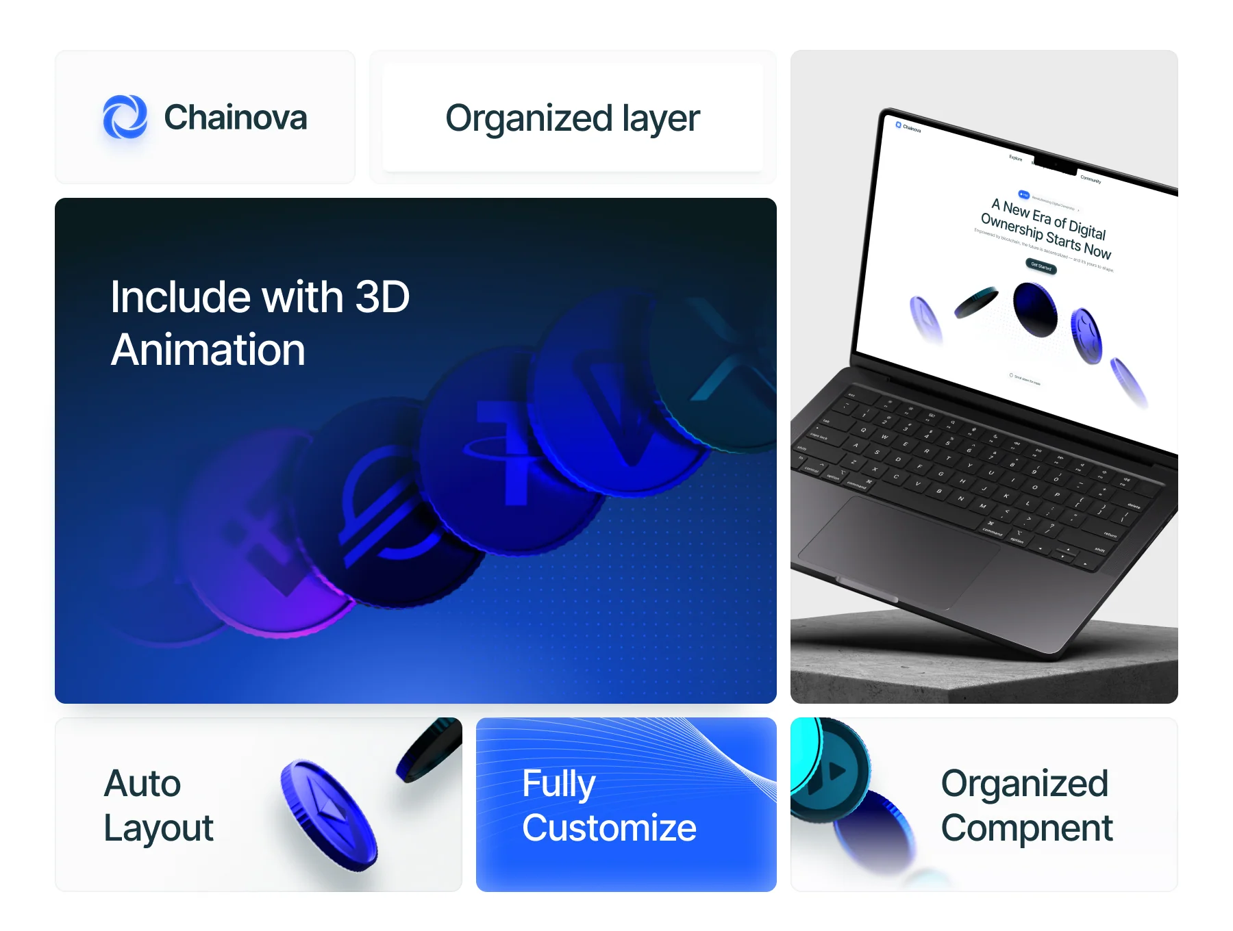 Chainova - Modern Blockchain Website 2