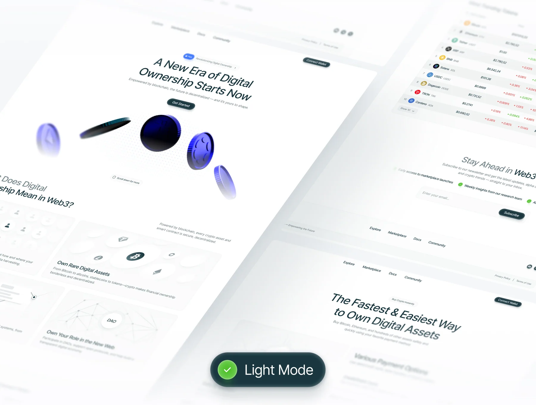 Chainova - Modern Blockchain Website 3