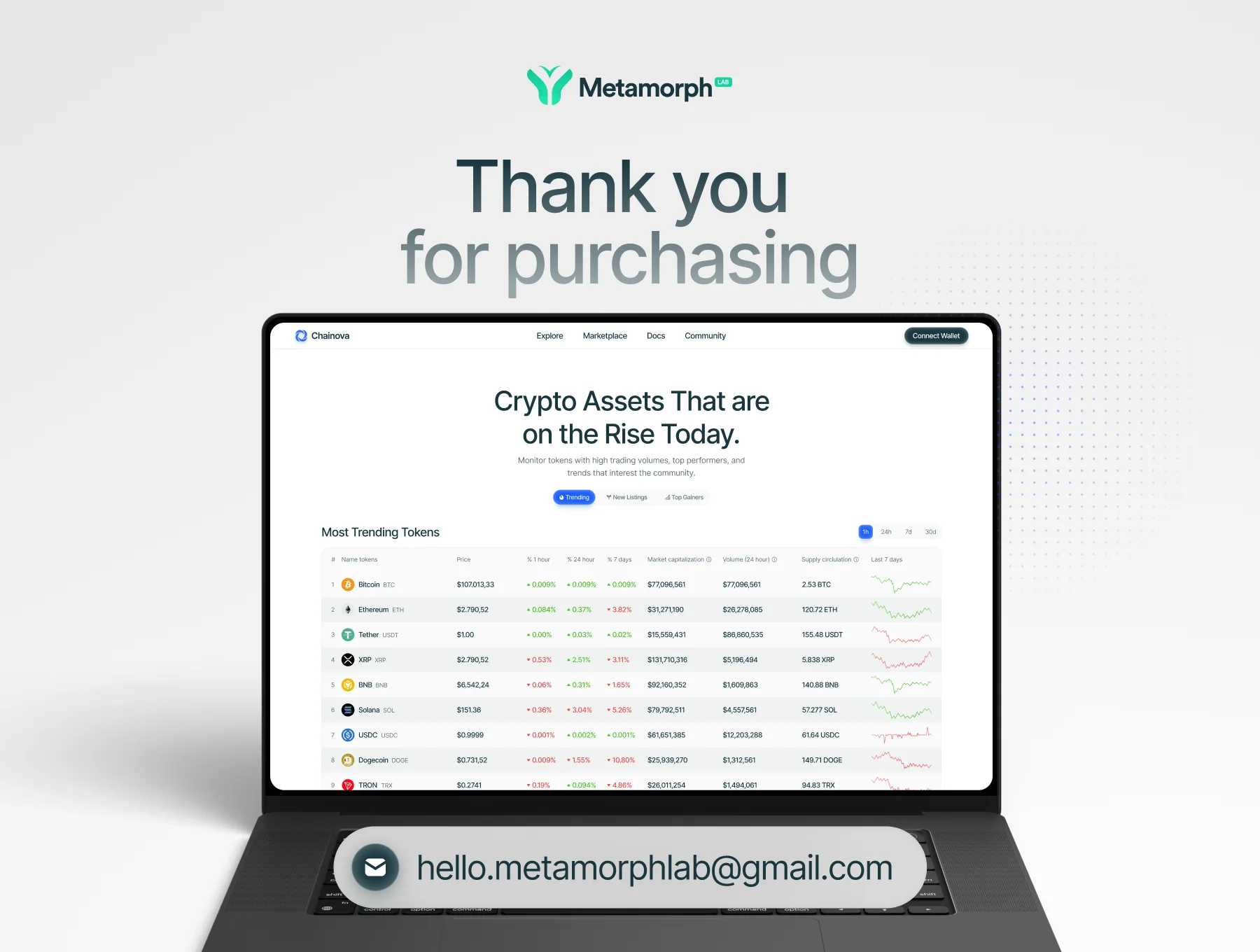 Chainova - Modern Blockchain Website 7