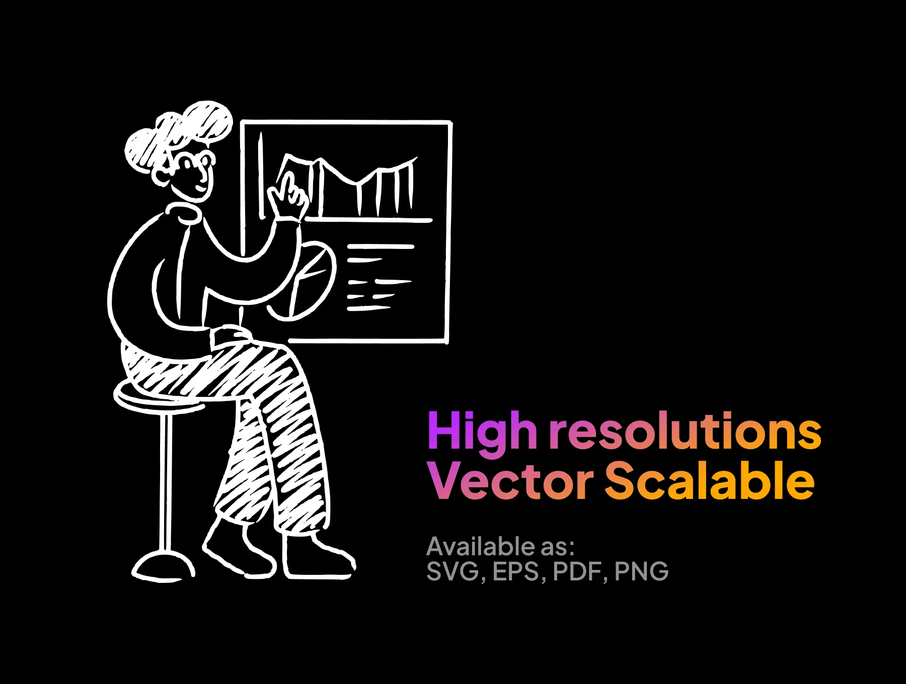 Chalky Startup Activities Illustrations 7