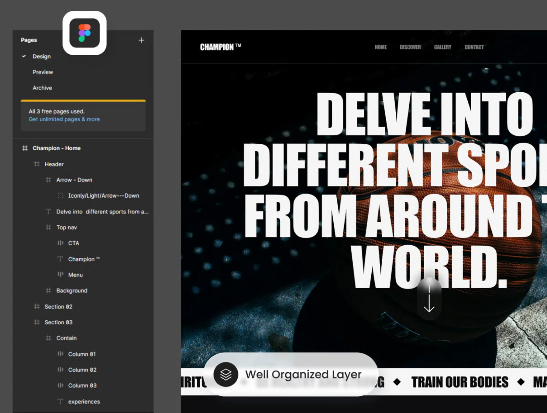 Champ - Sport Website Template