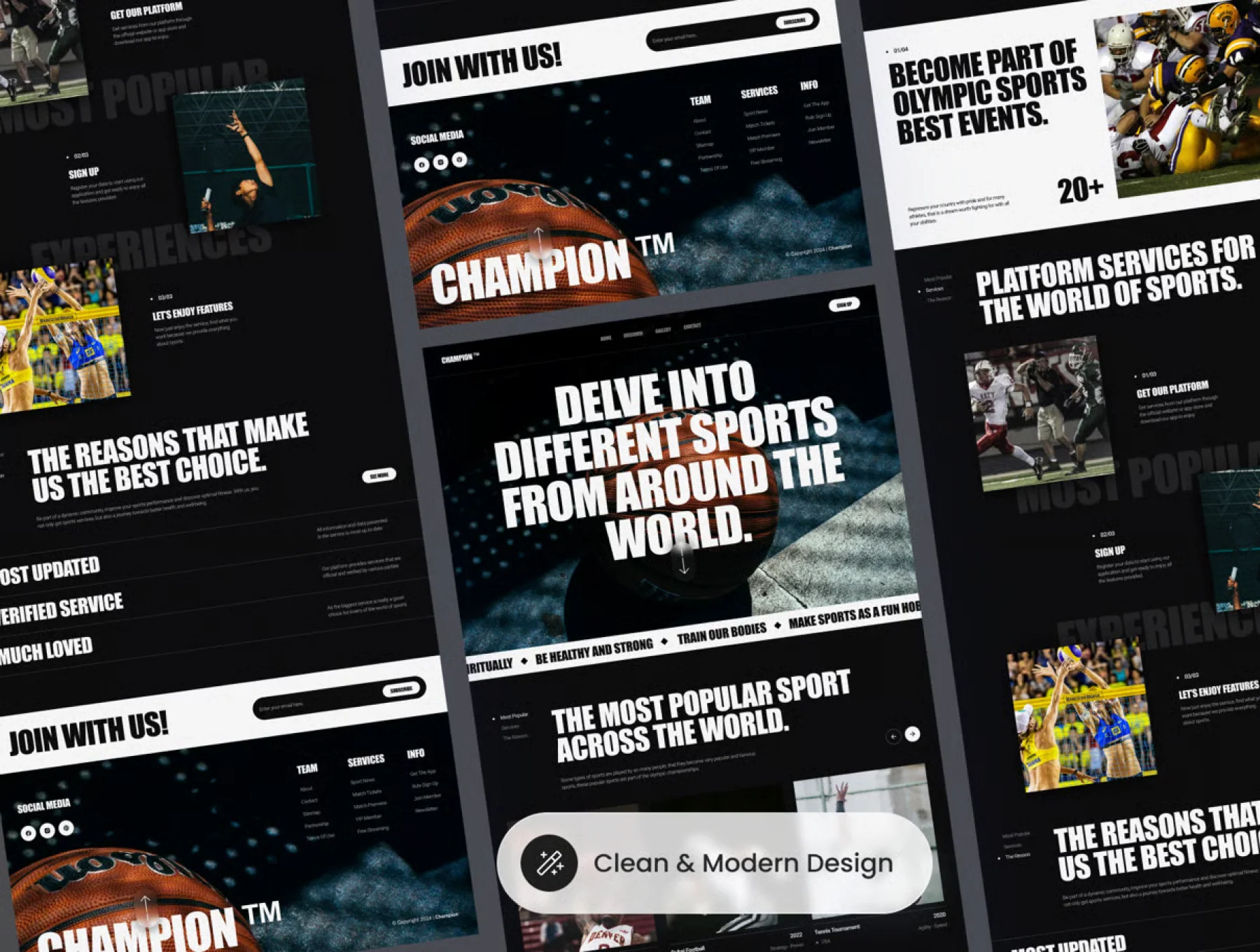 Champ - Sport Website Template 4