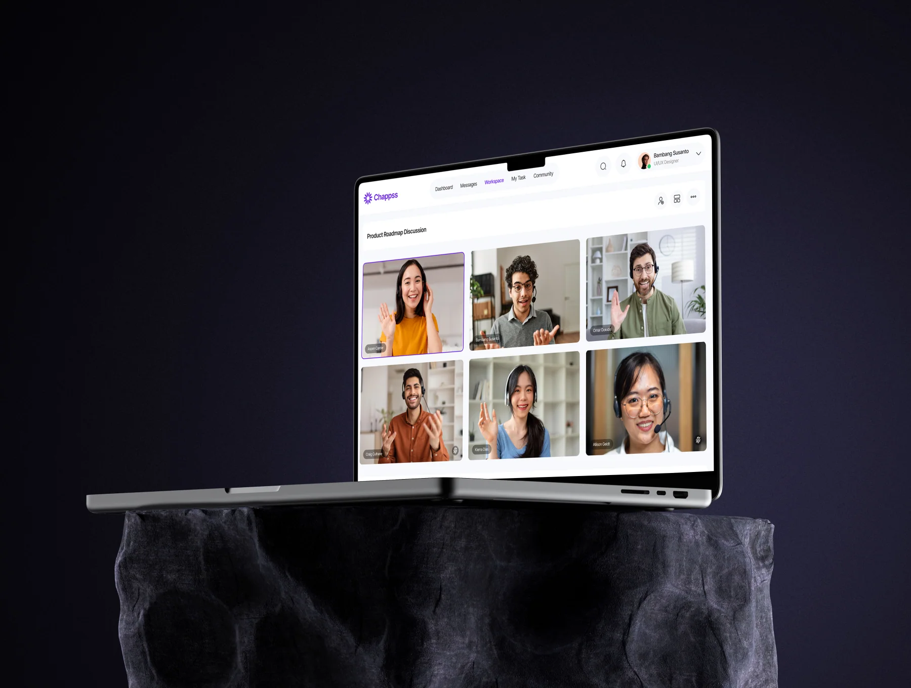 Chapps - Chatting Office Dekstop App UI KIT 7