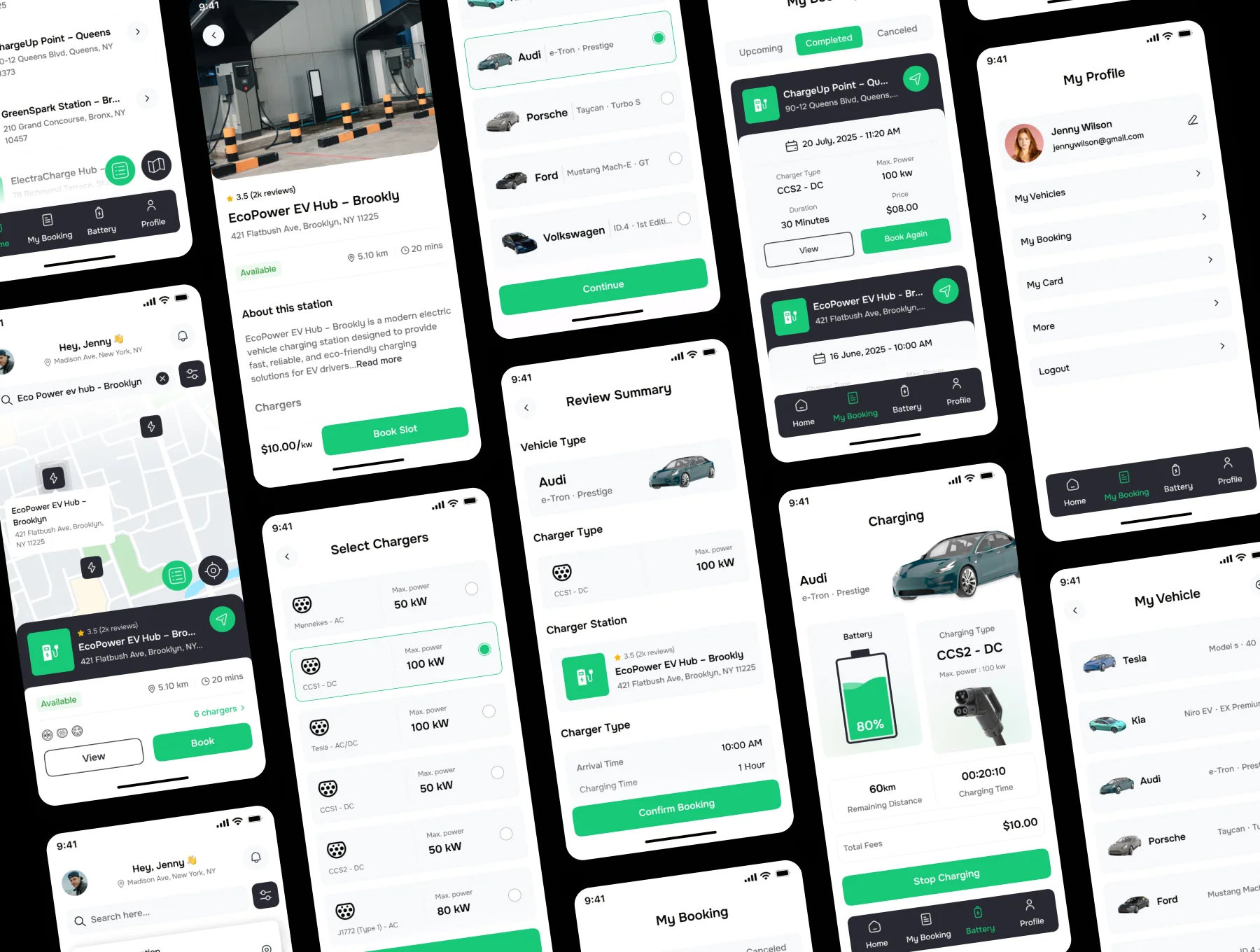 ChargePoint  - EV Charging & Parking App UI Kit 4