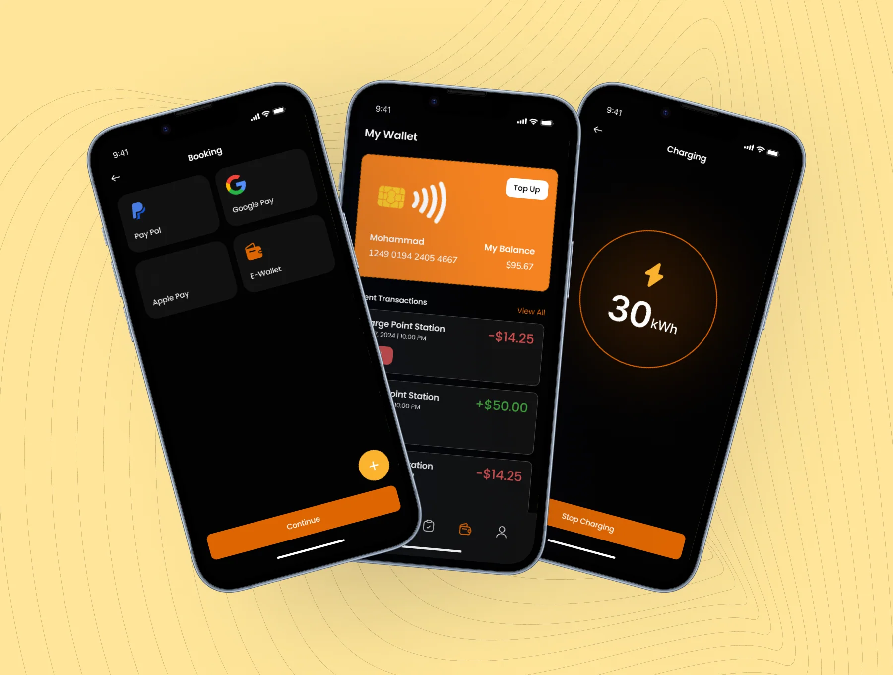 Charging Line - EV Charging Station Finder App UI Kit 8