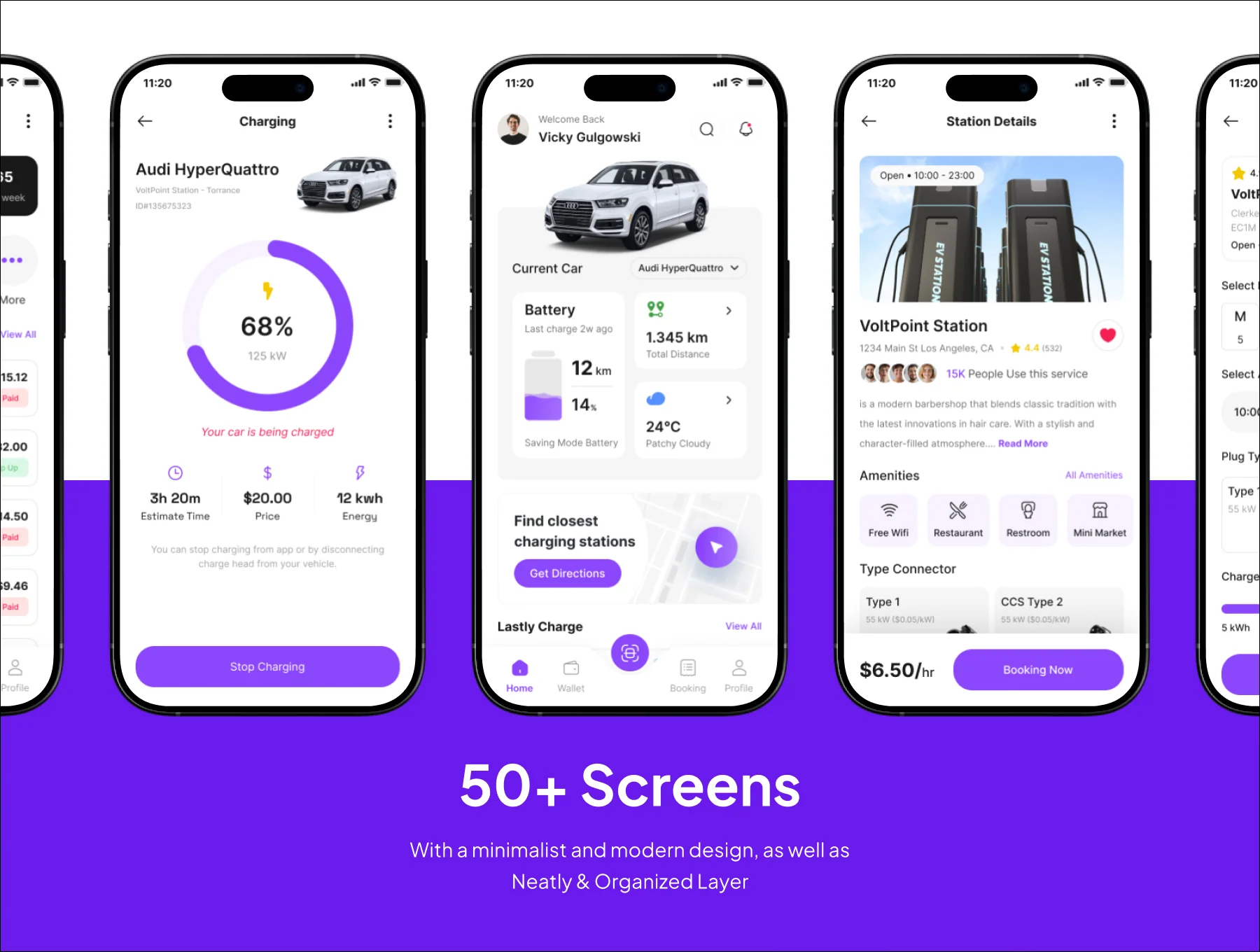 Chargio - Car Charging Premium UI KIts App 4