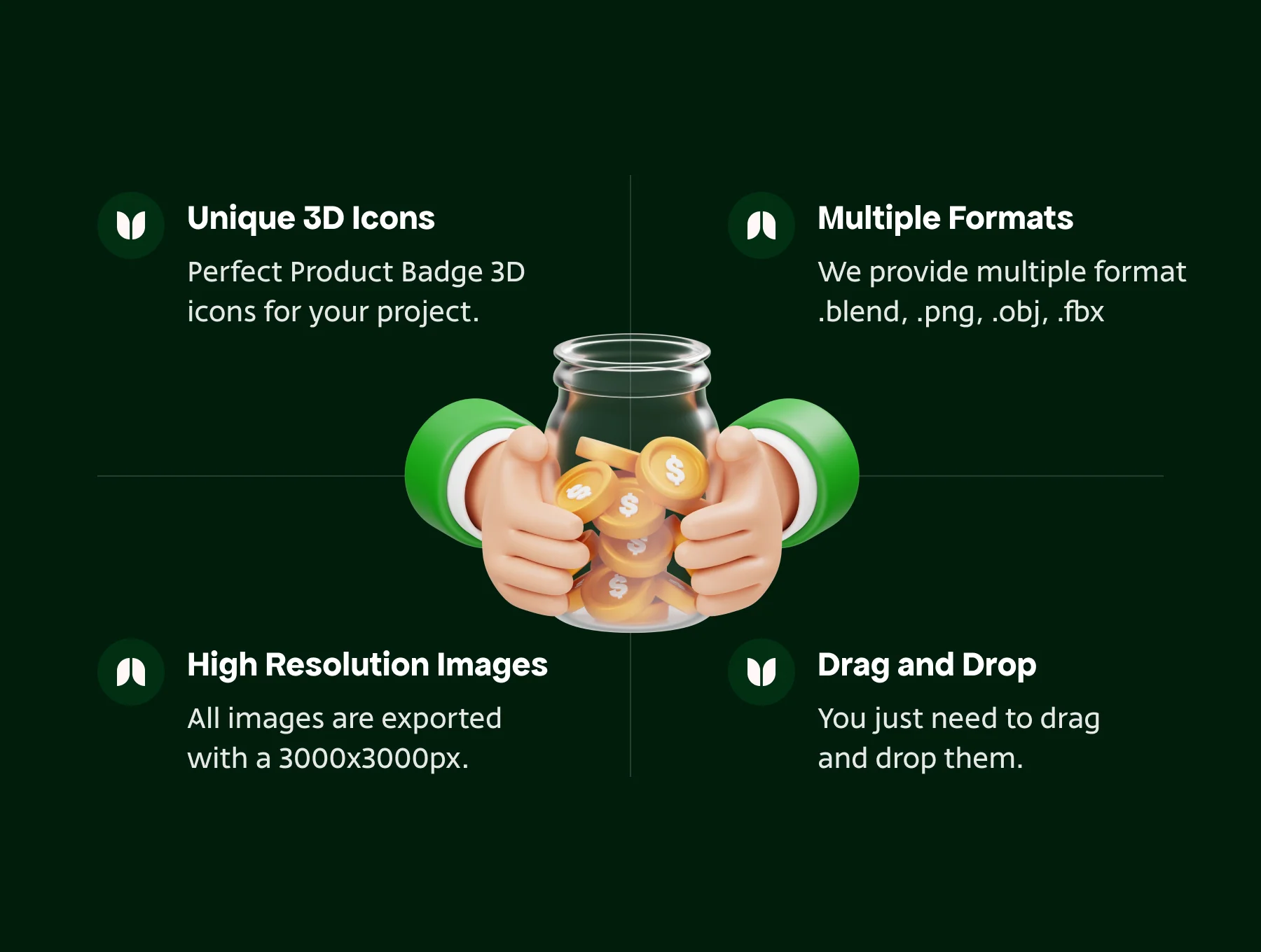 Charity And Donation 3D Icon 2