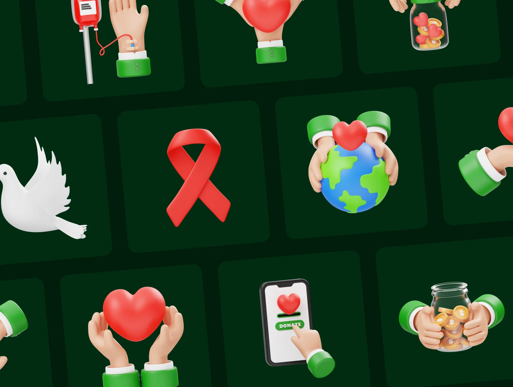 Charity And Donation 3D Icon 6