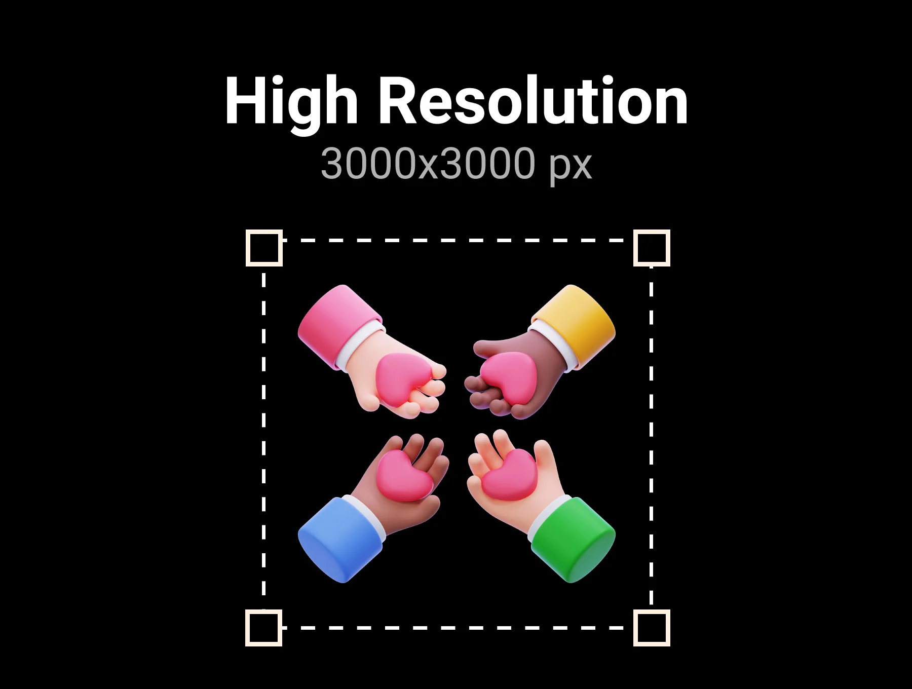 Charity & Donation 3D Icon Pack 2