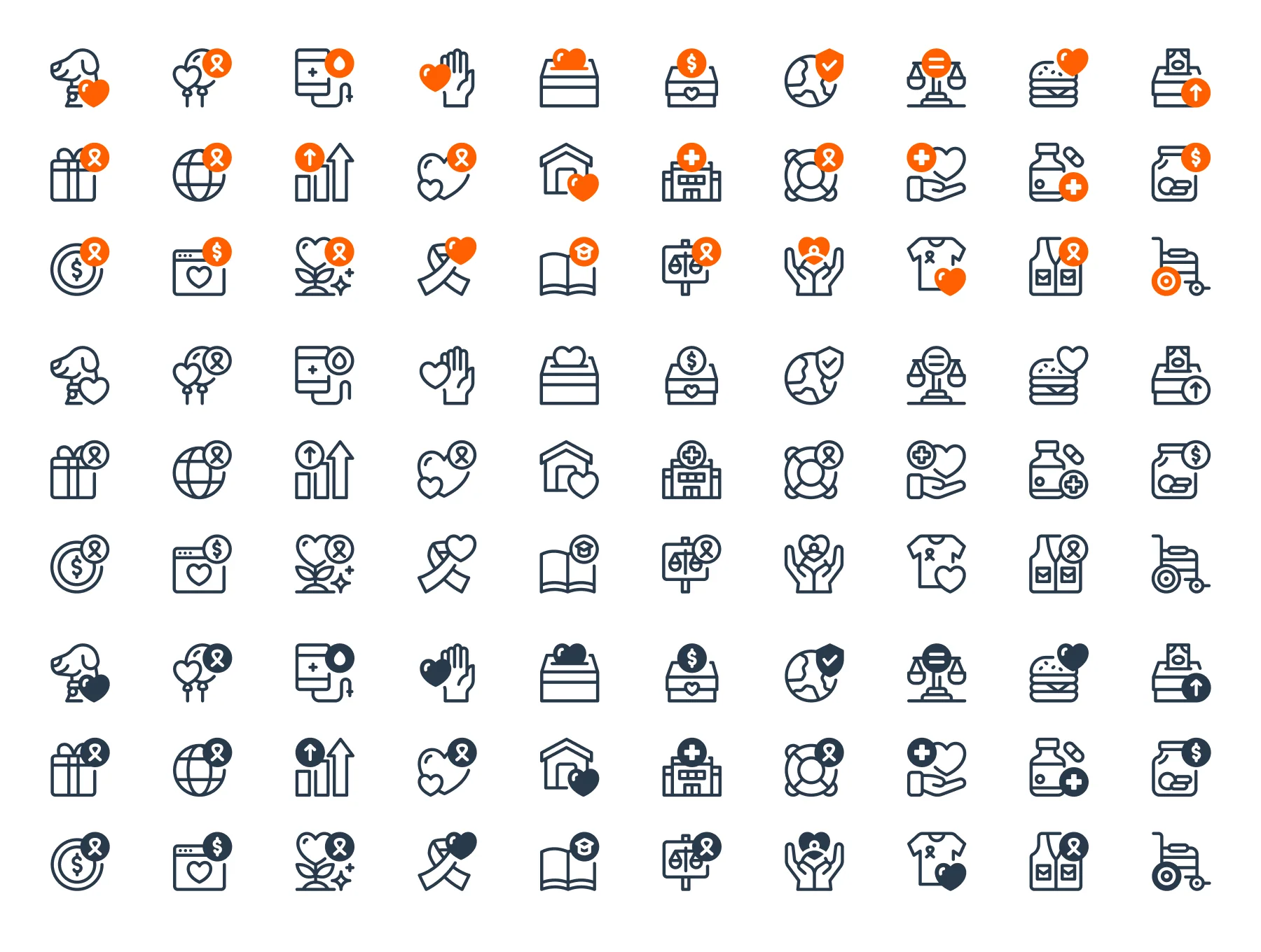 Charity Icon Set 5