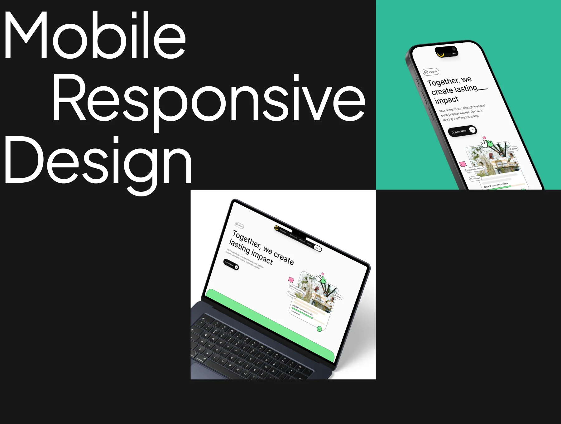 Charity Web UI Kit 5