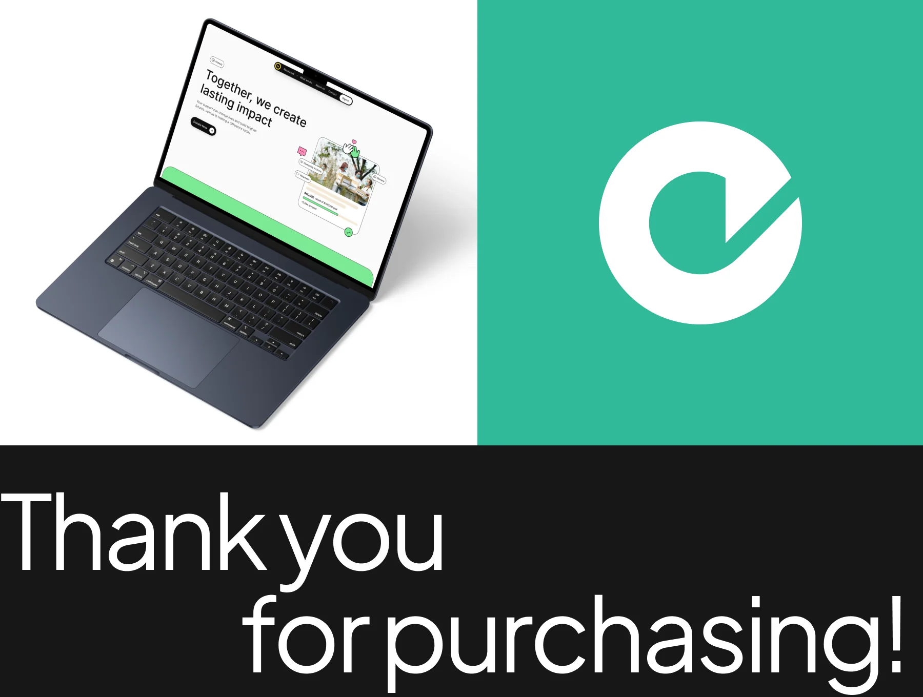 Charity Web UI Kit 8