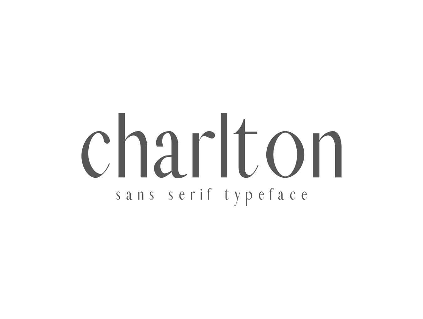Charlton Sans Font Family 7