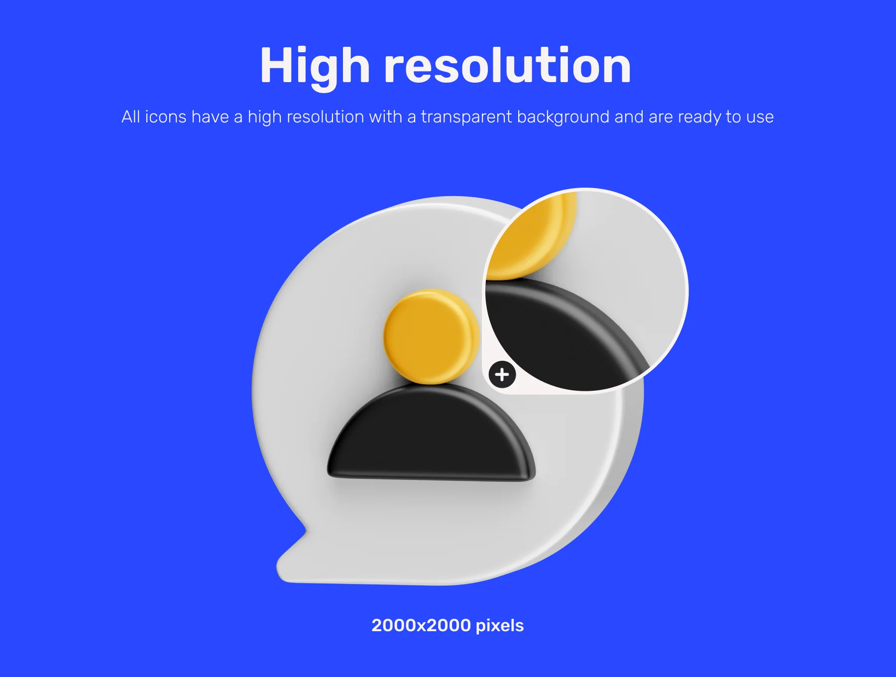 Chat 3D Icon Set 4