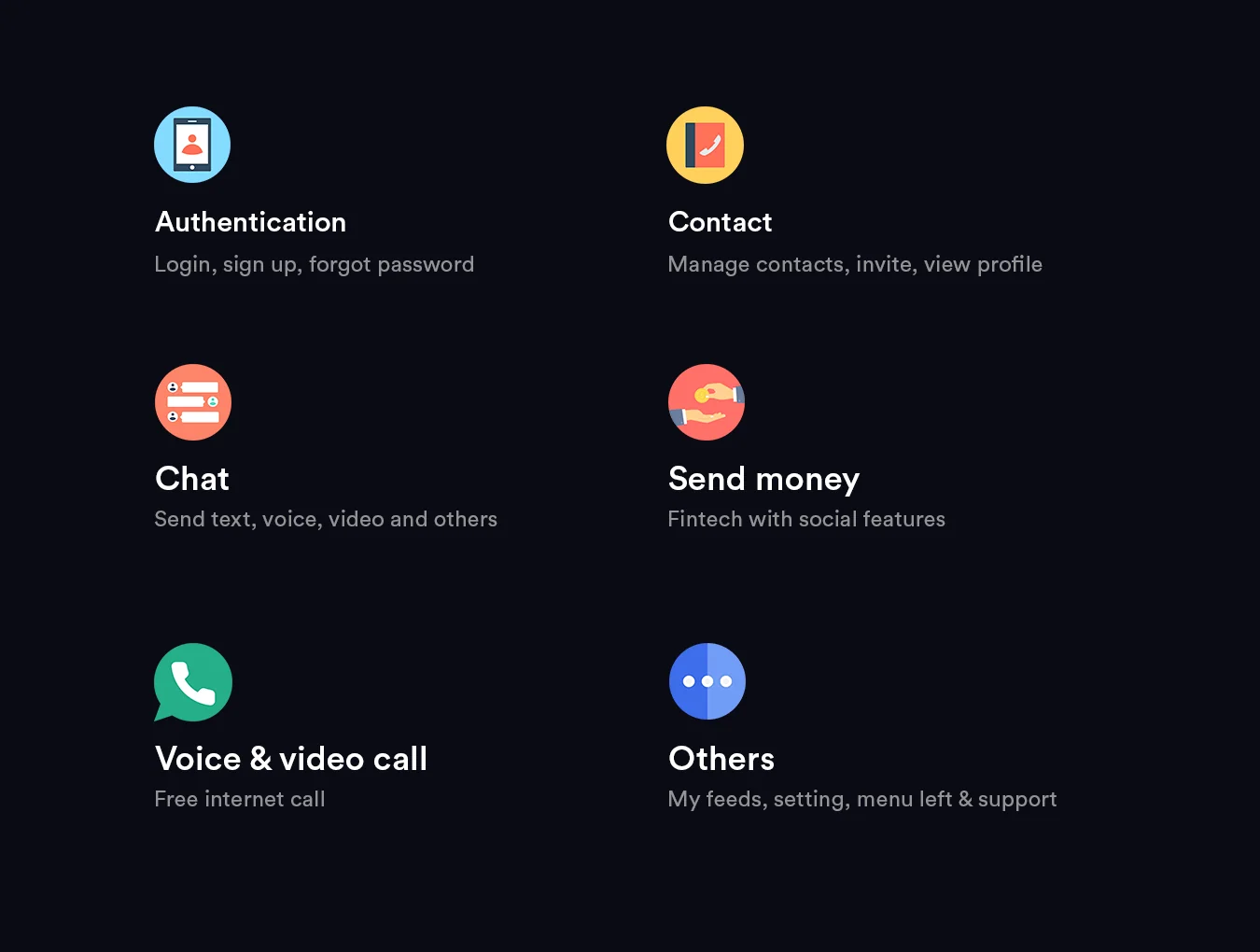 Chat 4.0 Material UI Kit 2